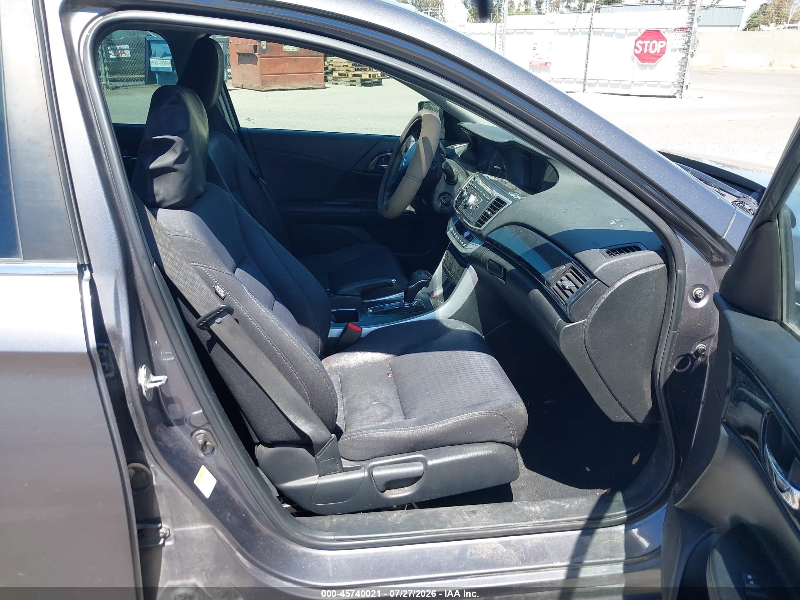 2013 Honda Accord Sport Gray vin: 1HGCR2F52DA001508