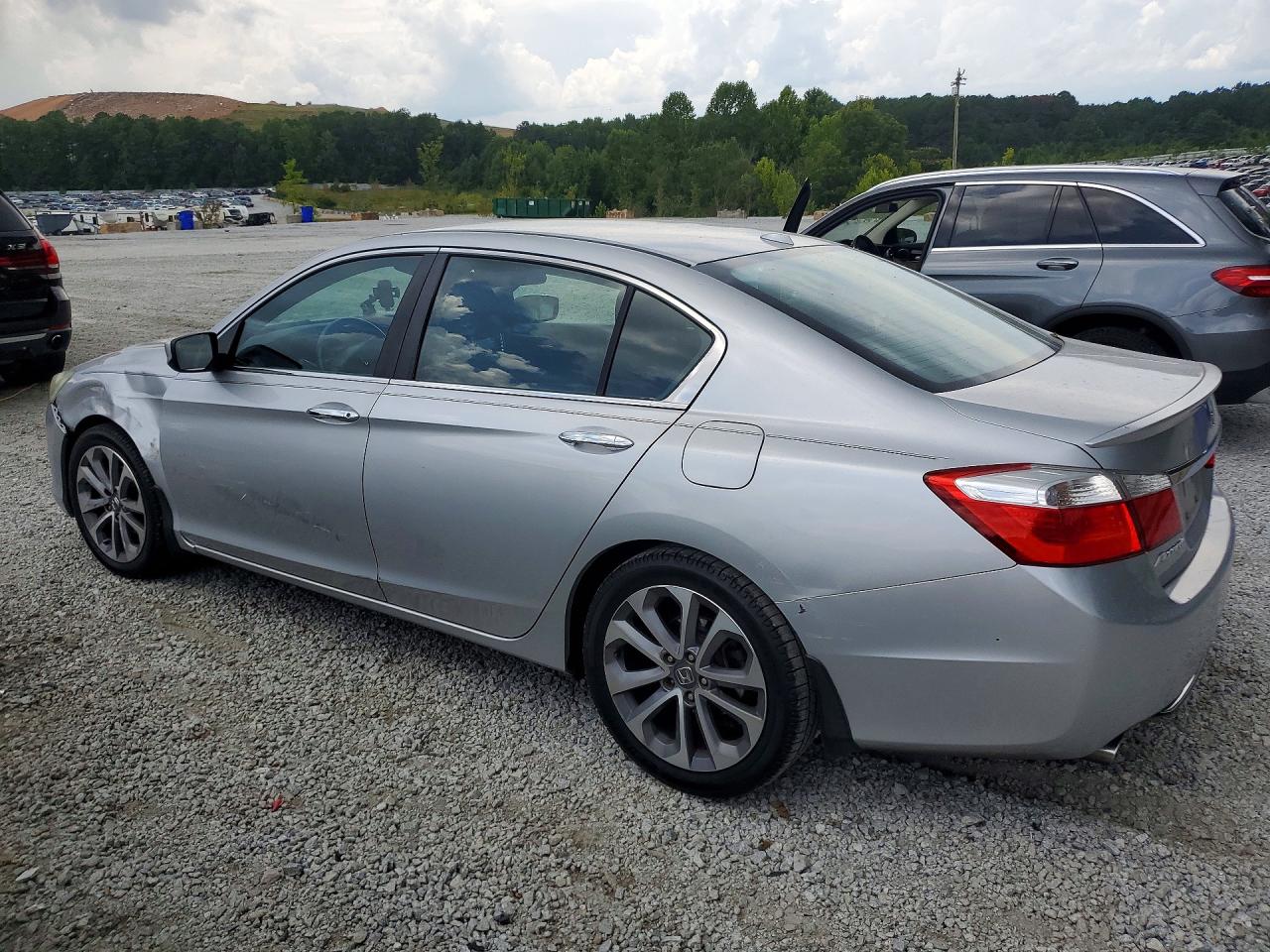 2013 Honda Accord Sport Серебряный vin: 1HGCR2F52DA020429