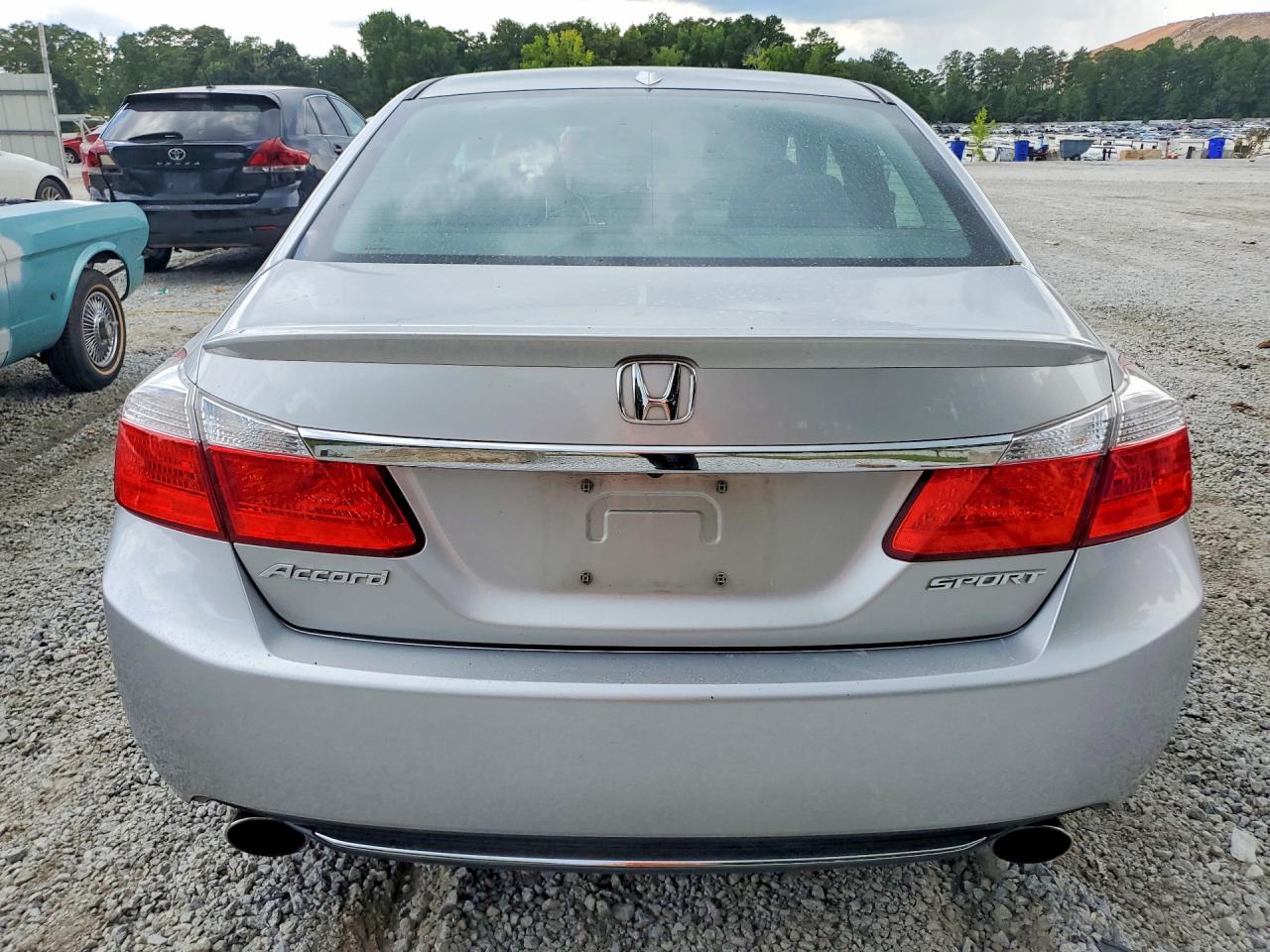 2013 Honda Accord Sport Серебряный vin: 1HGCR2F52DA020429