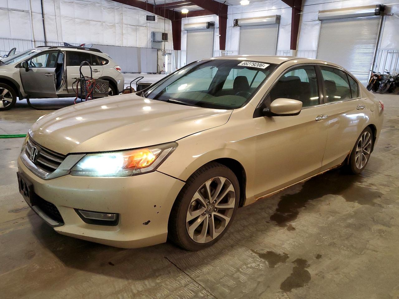 2013 Honda Accord Sport Tan vin: 1HGCR2F52DA024173