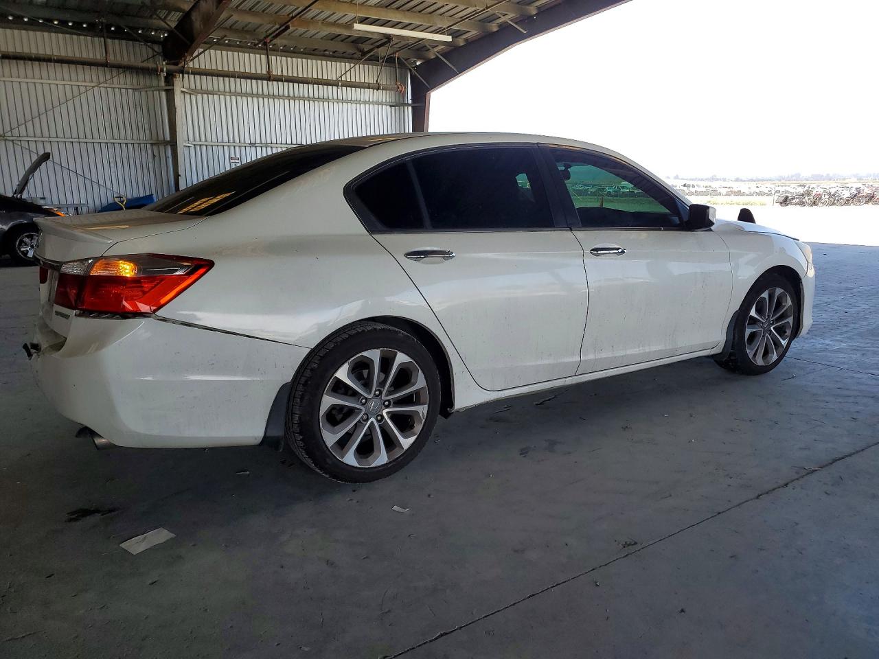 2013 Honda Accord Sport Белый vin: 1HGCR2F52DA105111