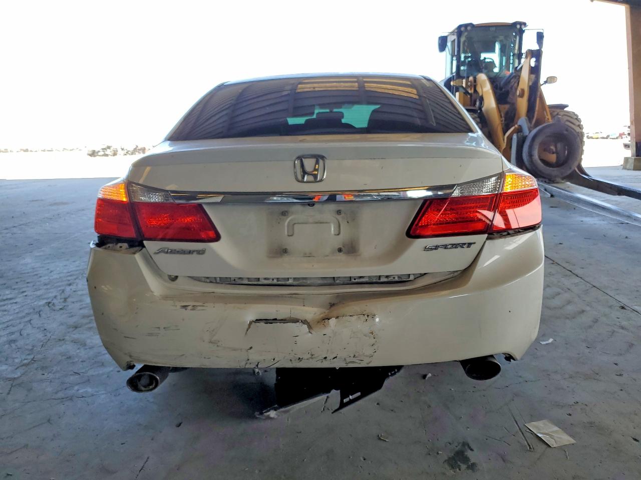 2013 Honda Accord Sport Белый vin: 1HGCR2F52DA105111