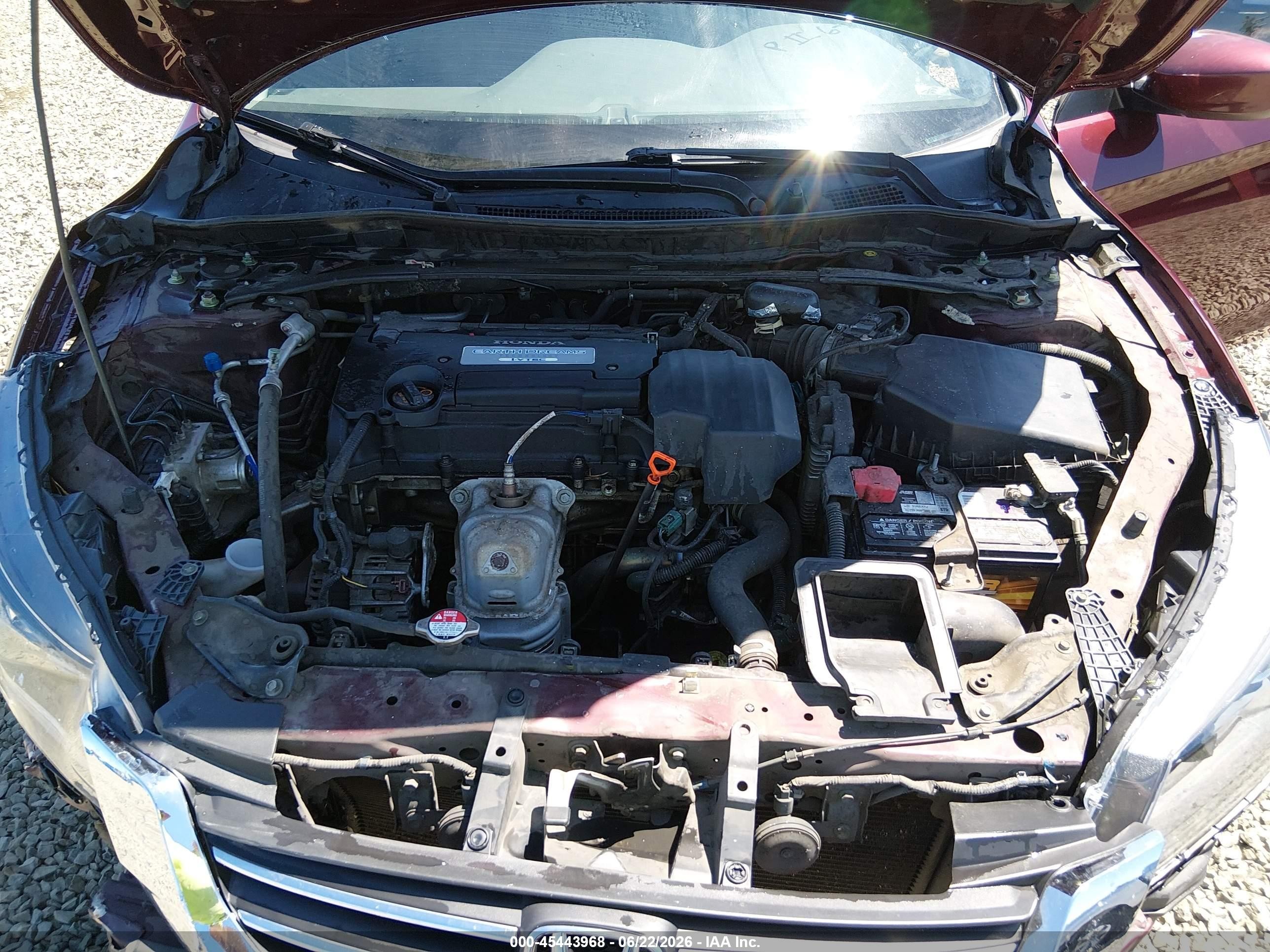2013 Honda Accord Sport Burgundy vin: 1HGCR2F52DA125276