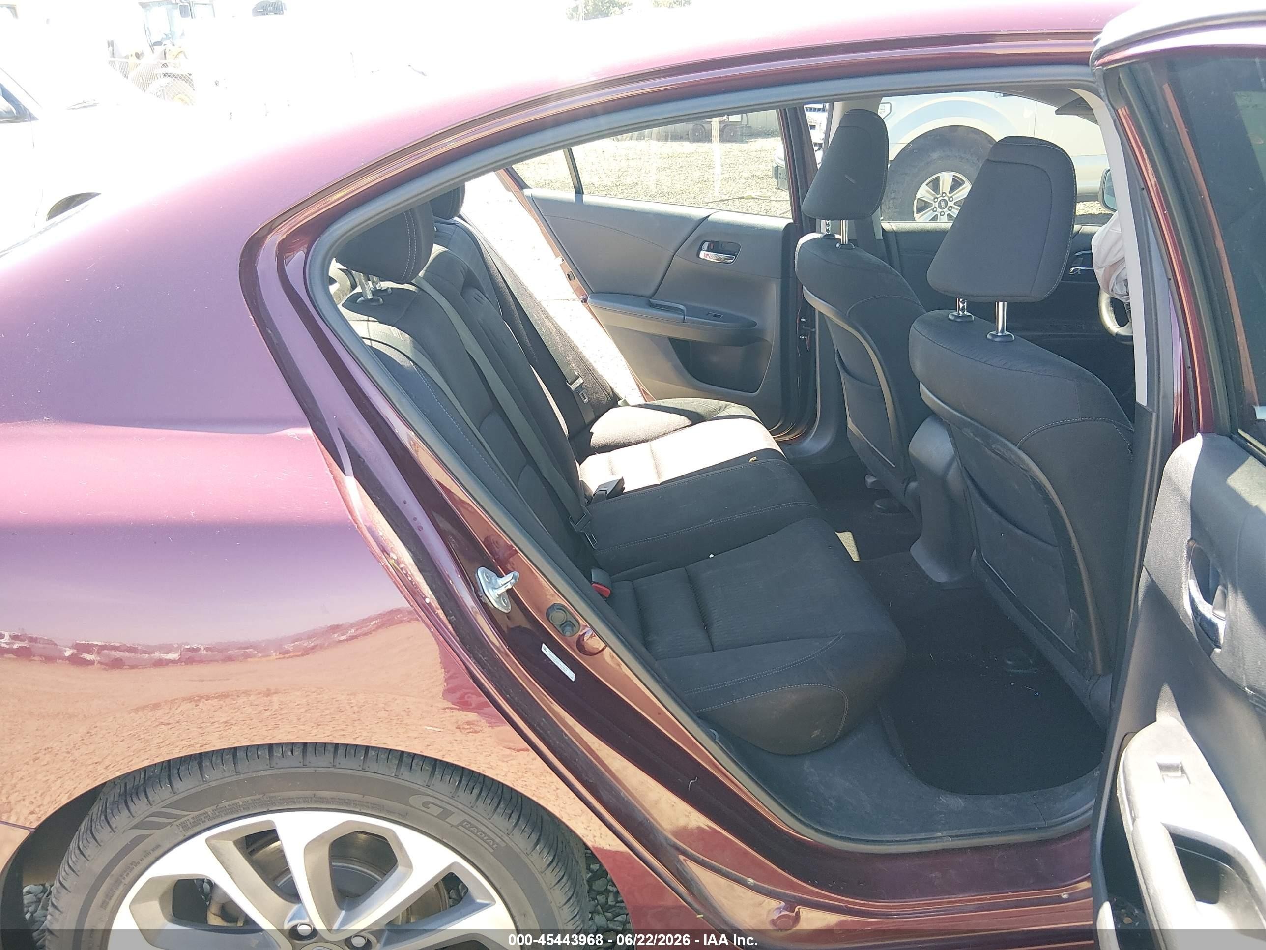 2013 Honda Accord Sport Burgundy vin: 1HGCR2F52DA125276