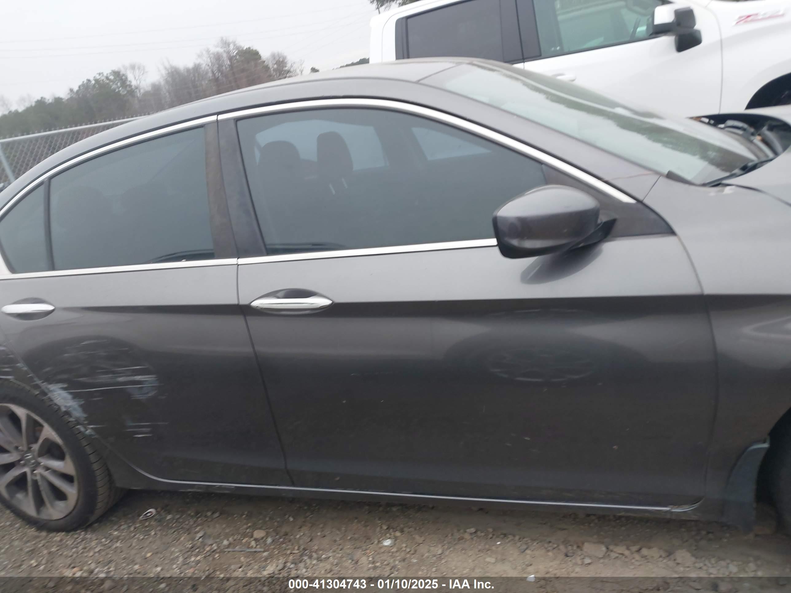 2013 Honda Accord Sport Gray vin: 1HGCR2F52DA150503