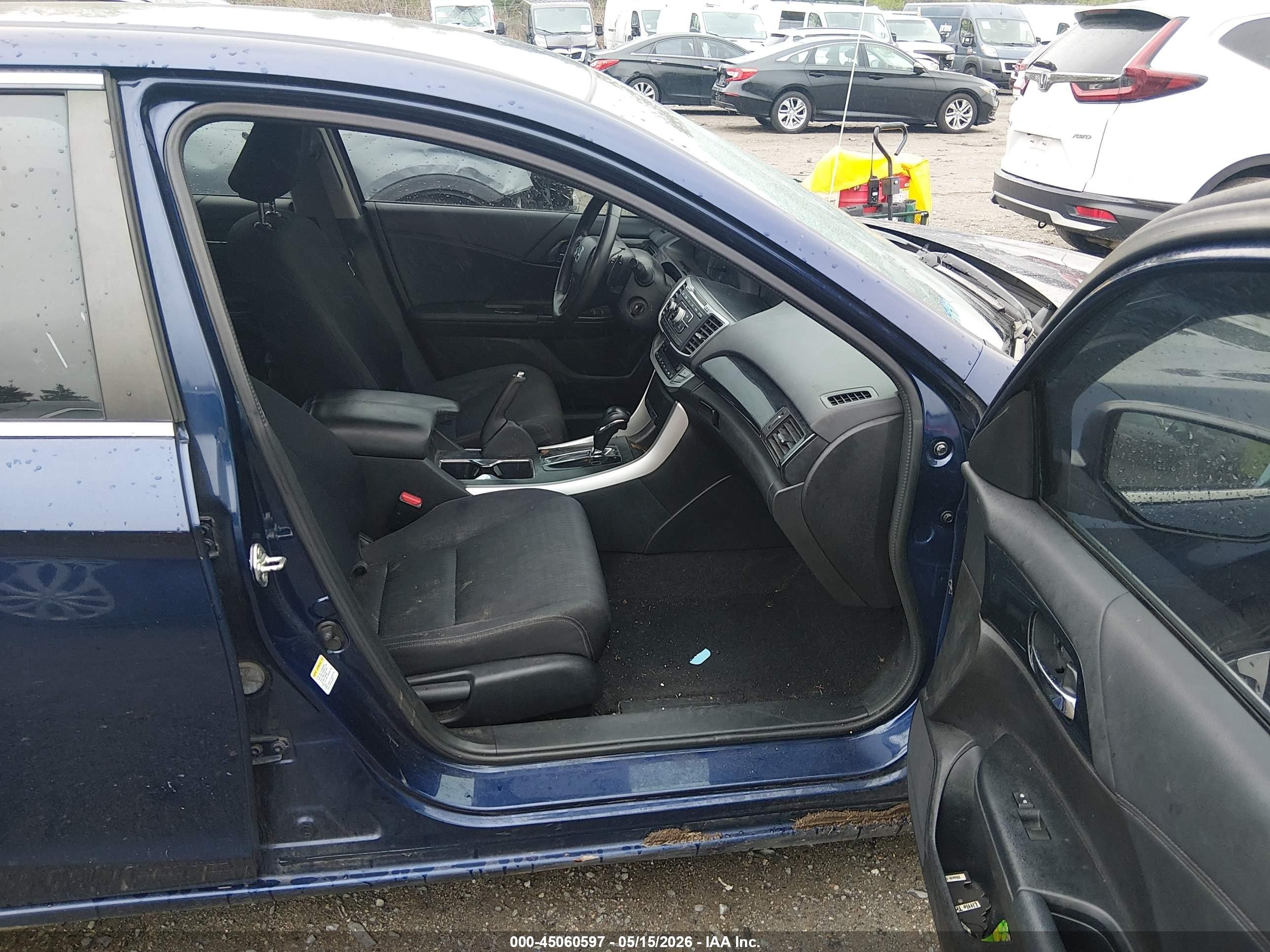 2013 Honda Accord Sport Blue vin: 1HGCR2F52DA177121