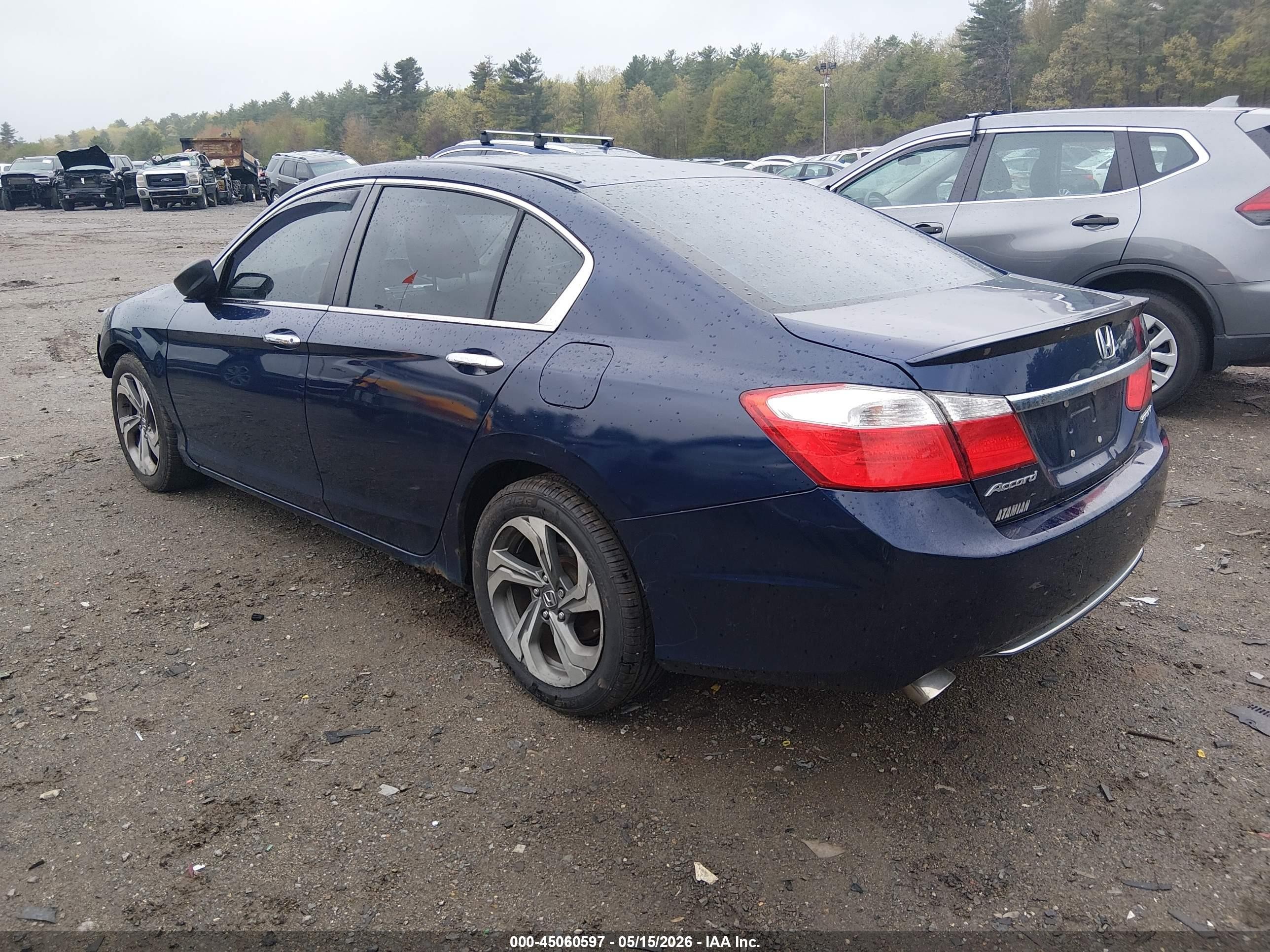 2013 Honda Accord Sport Blue vin: 1HGCR2F52DA177121