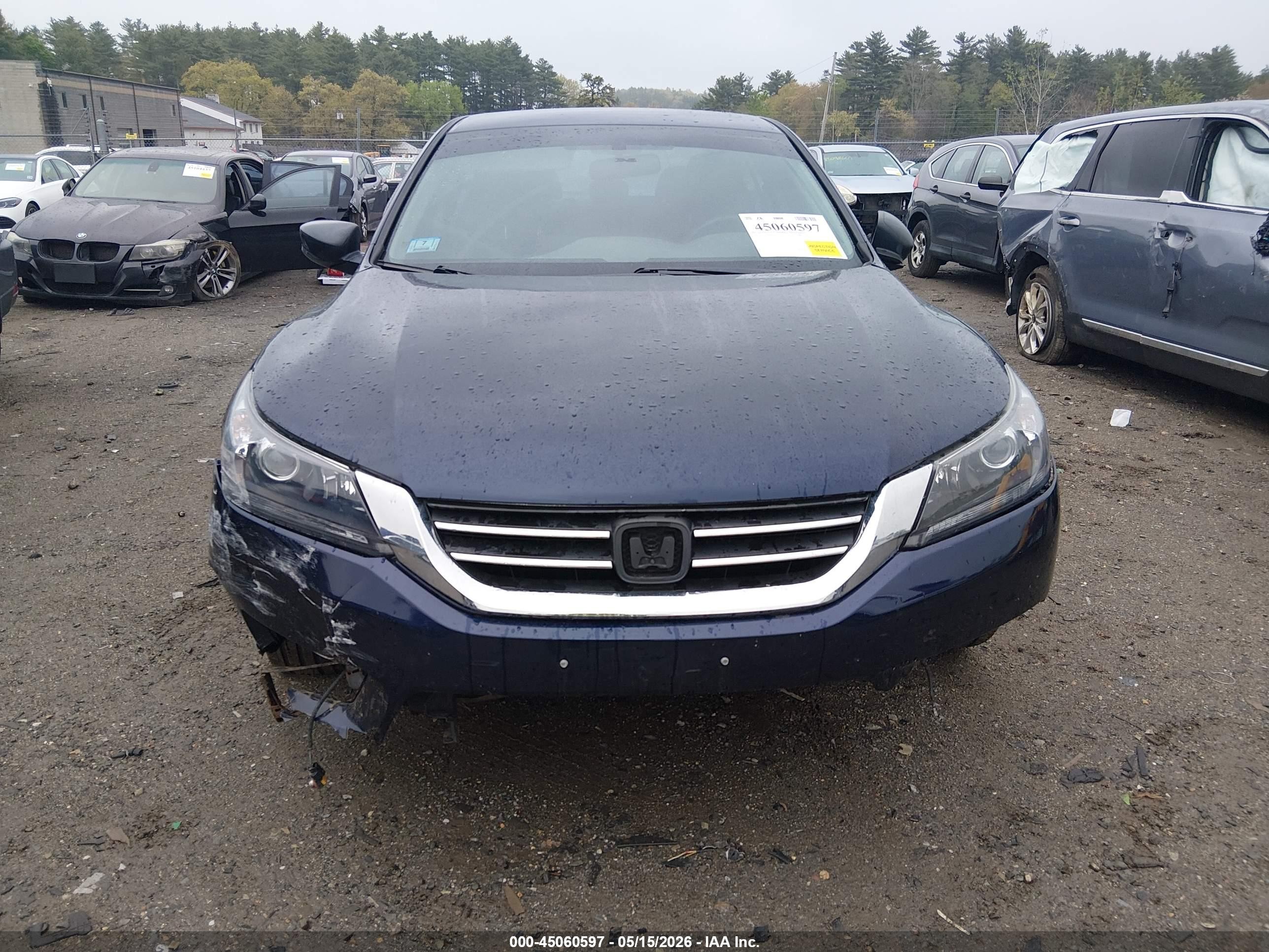 2013 Honda Accord Sport Blue vin: 1HGCR2F52DA177121