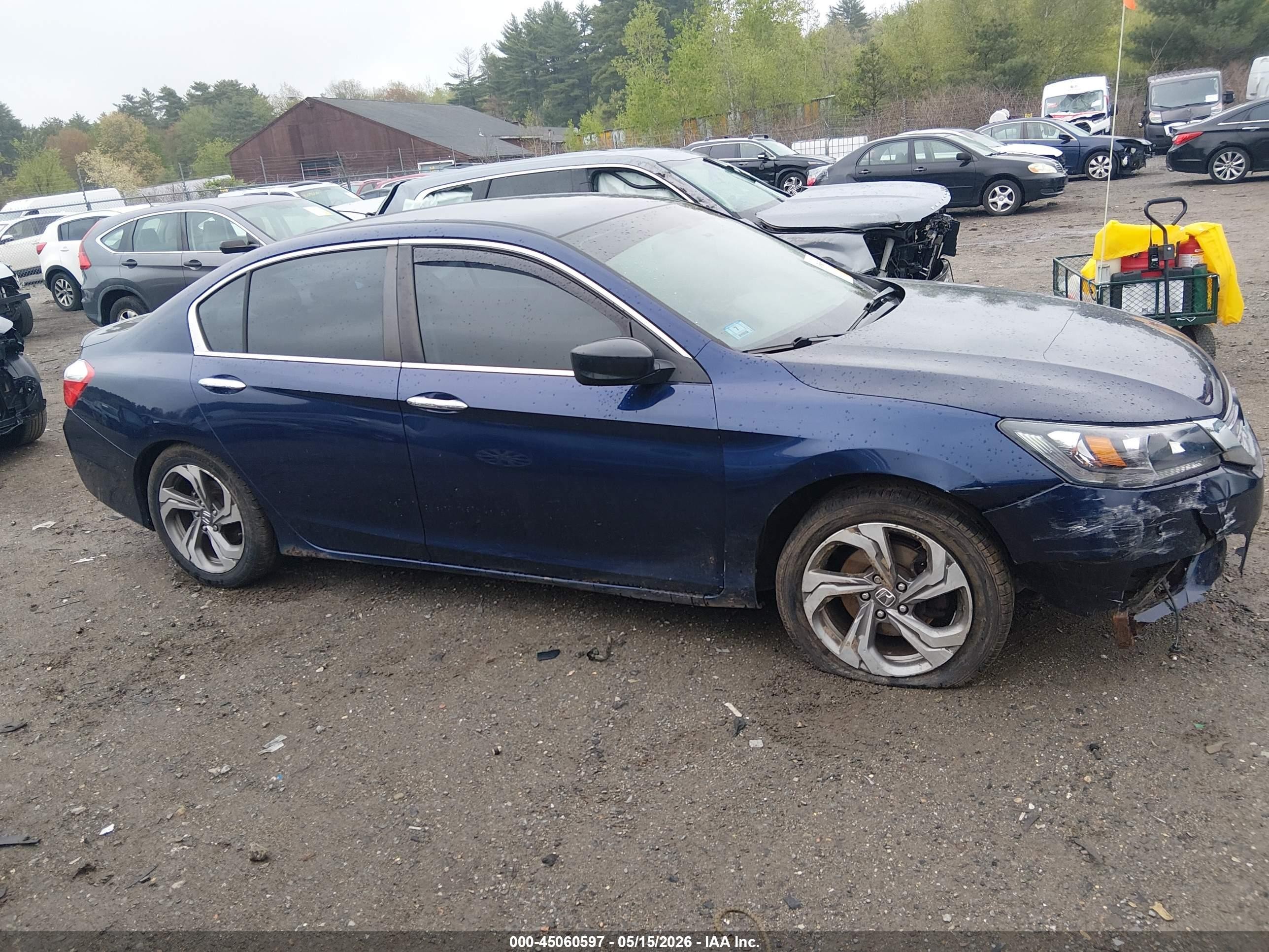 2013 Honda Accord Sport Blue vin: 1HGCR2F52DA177121