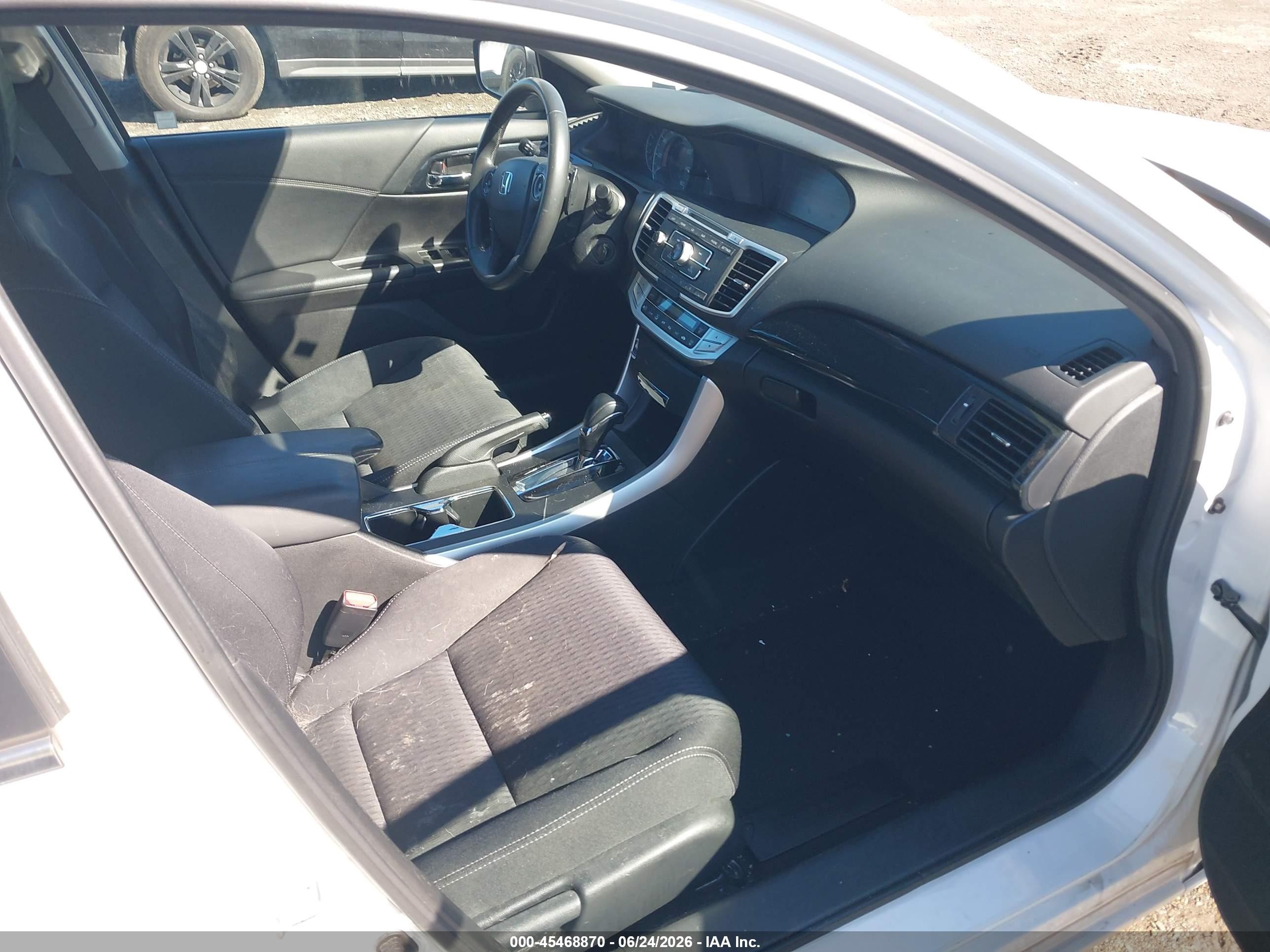 2013 Honda Accord Sport White vin: 1HGCR2F52DA206553