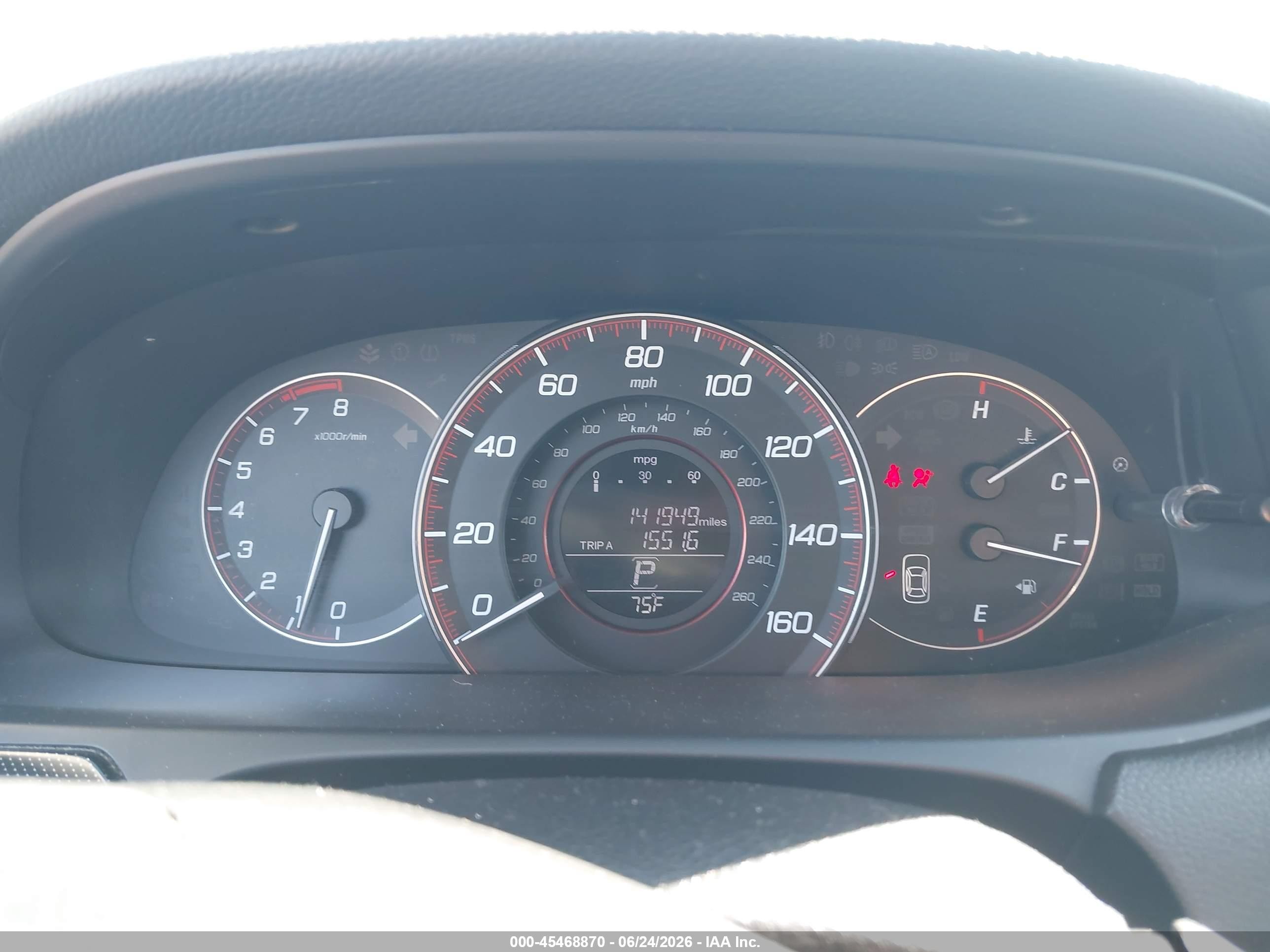 2013 Honda Accord Sport White vin: 1HGCR2F52DA206553
