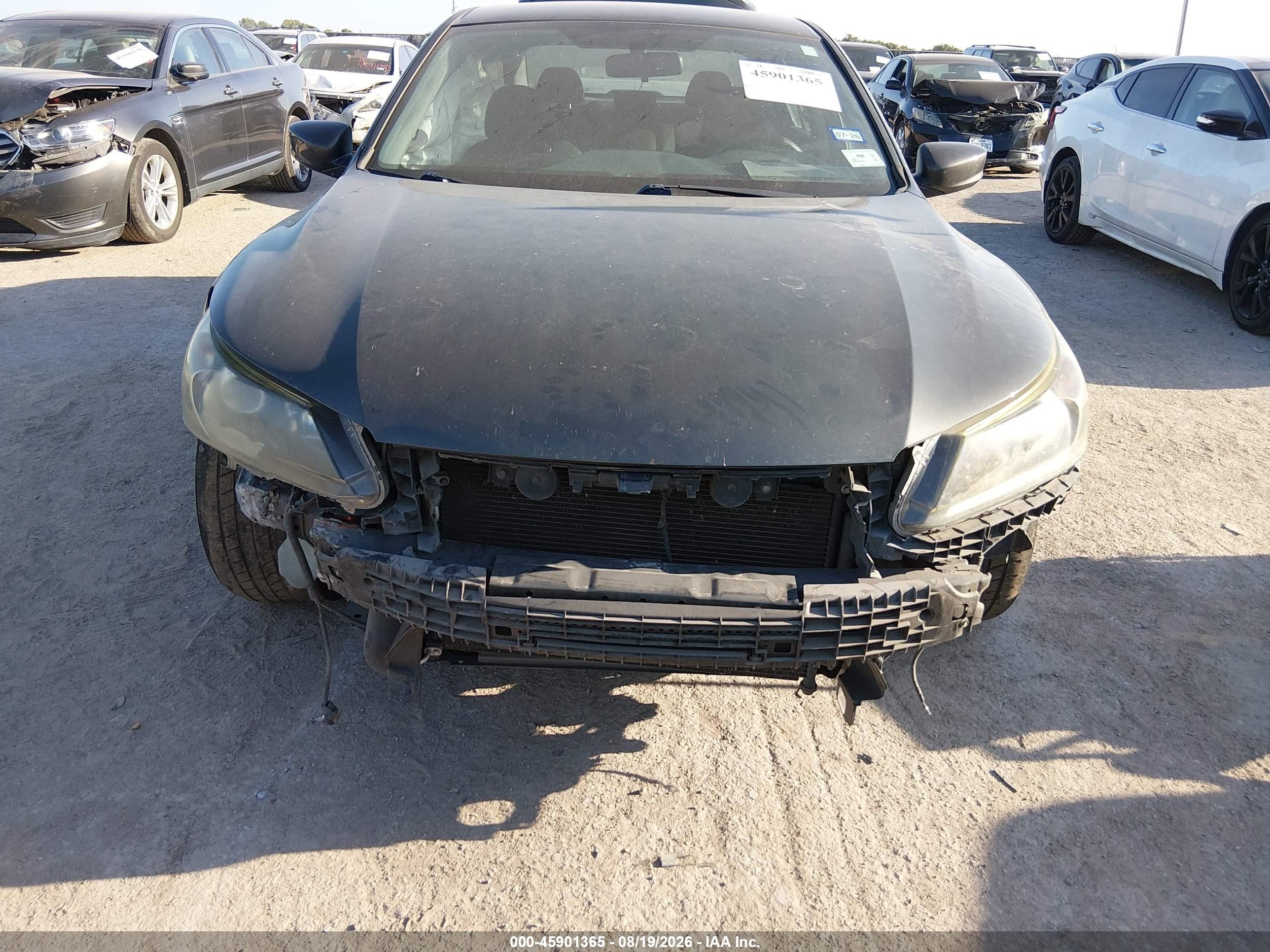 2013 Honda Accord Sport Серый vin: 1HGCR2F52DA225474