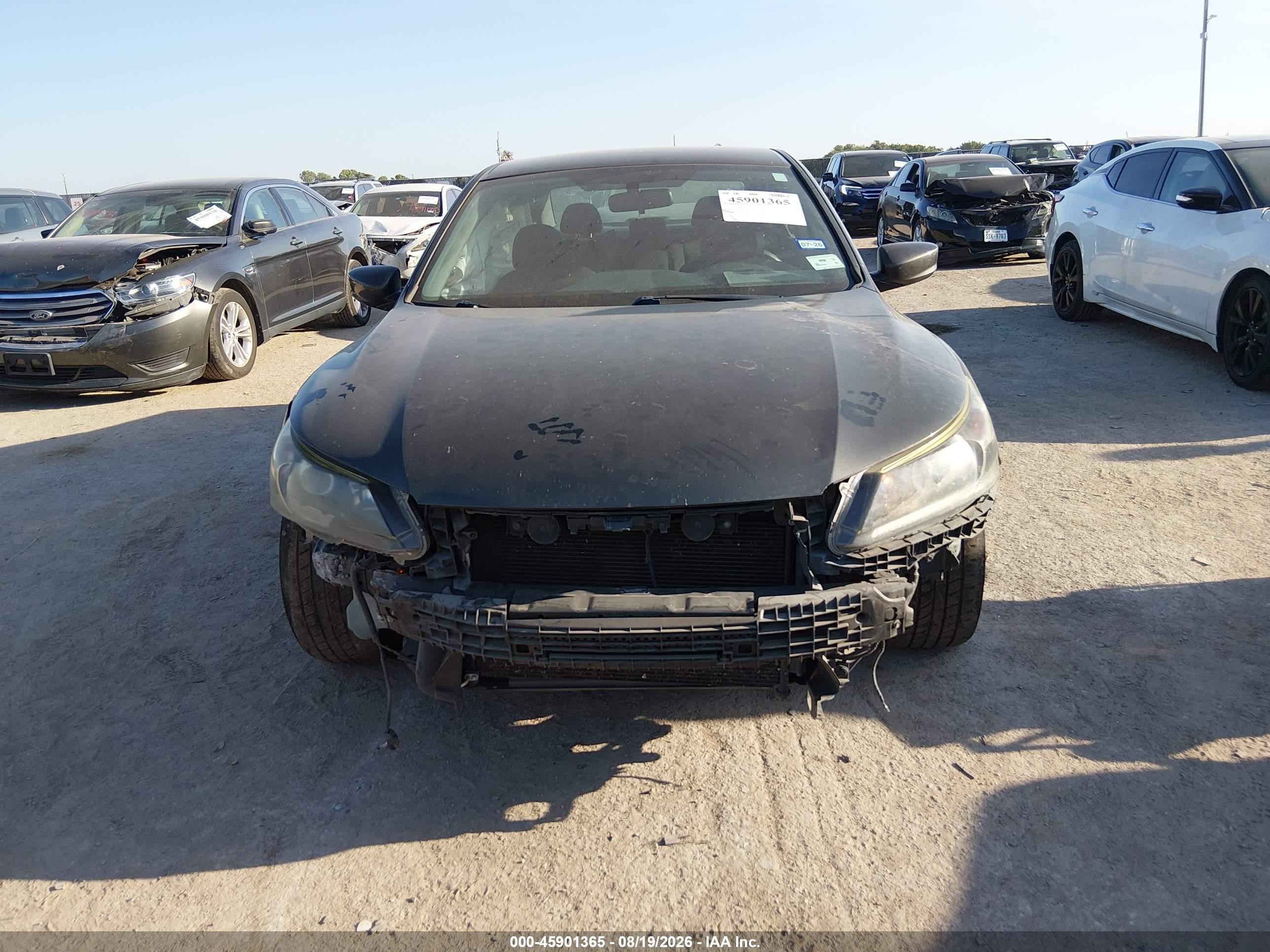 2013 Honda Accord Sport Серый vin: 1HGCR2F52DA225474