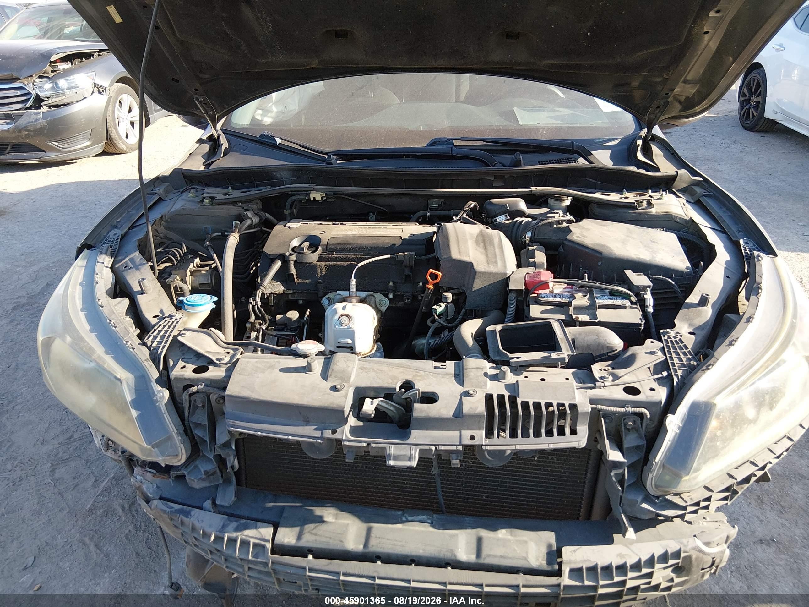 2013 Honda Accord Sport Серый vin: 1HGCR2F52DA225474