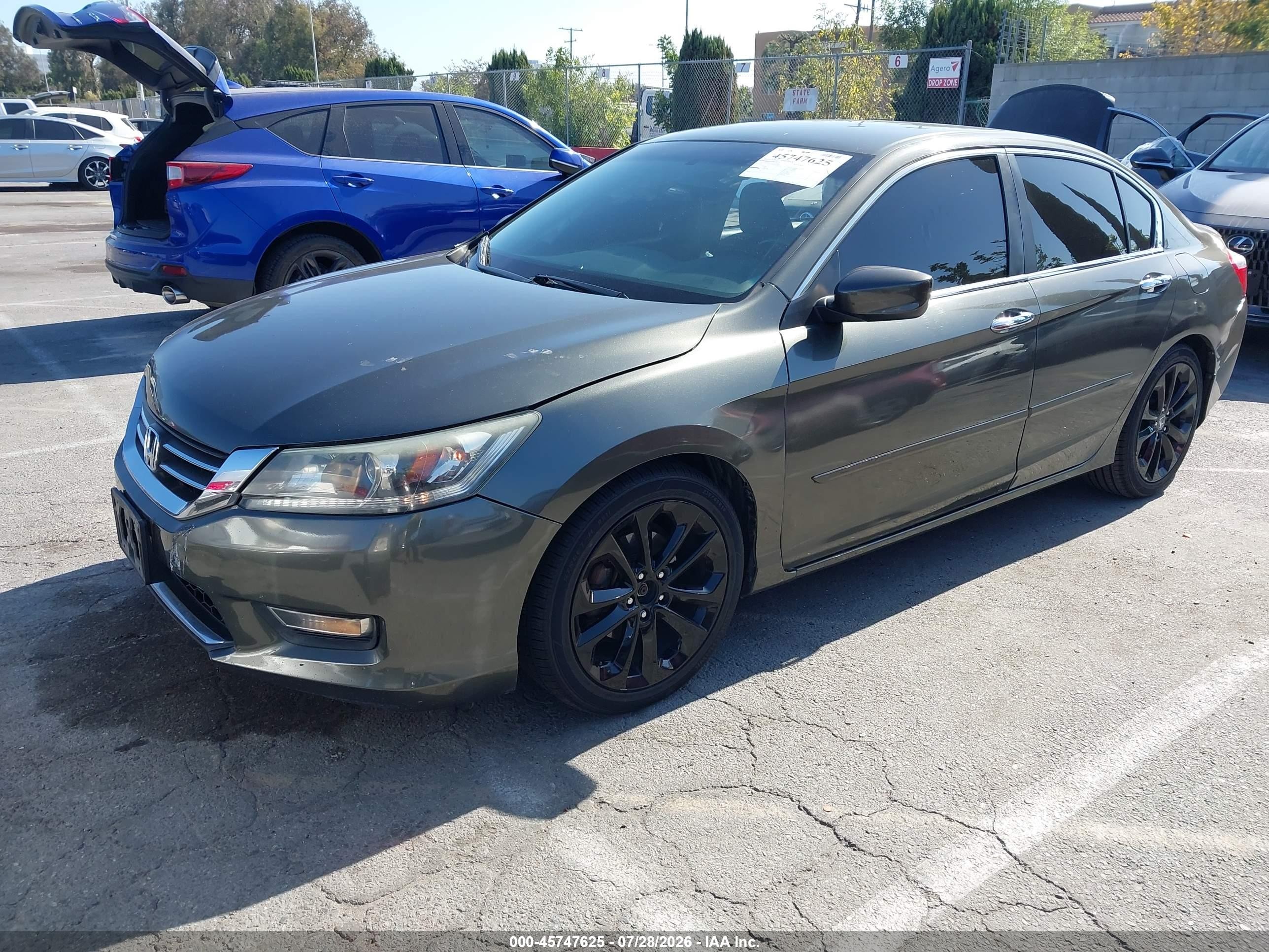 2013 Honda Accord Sport Dark Brown vin: 1HGCR2F52DA262492