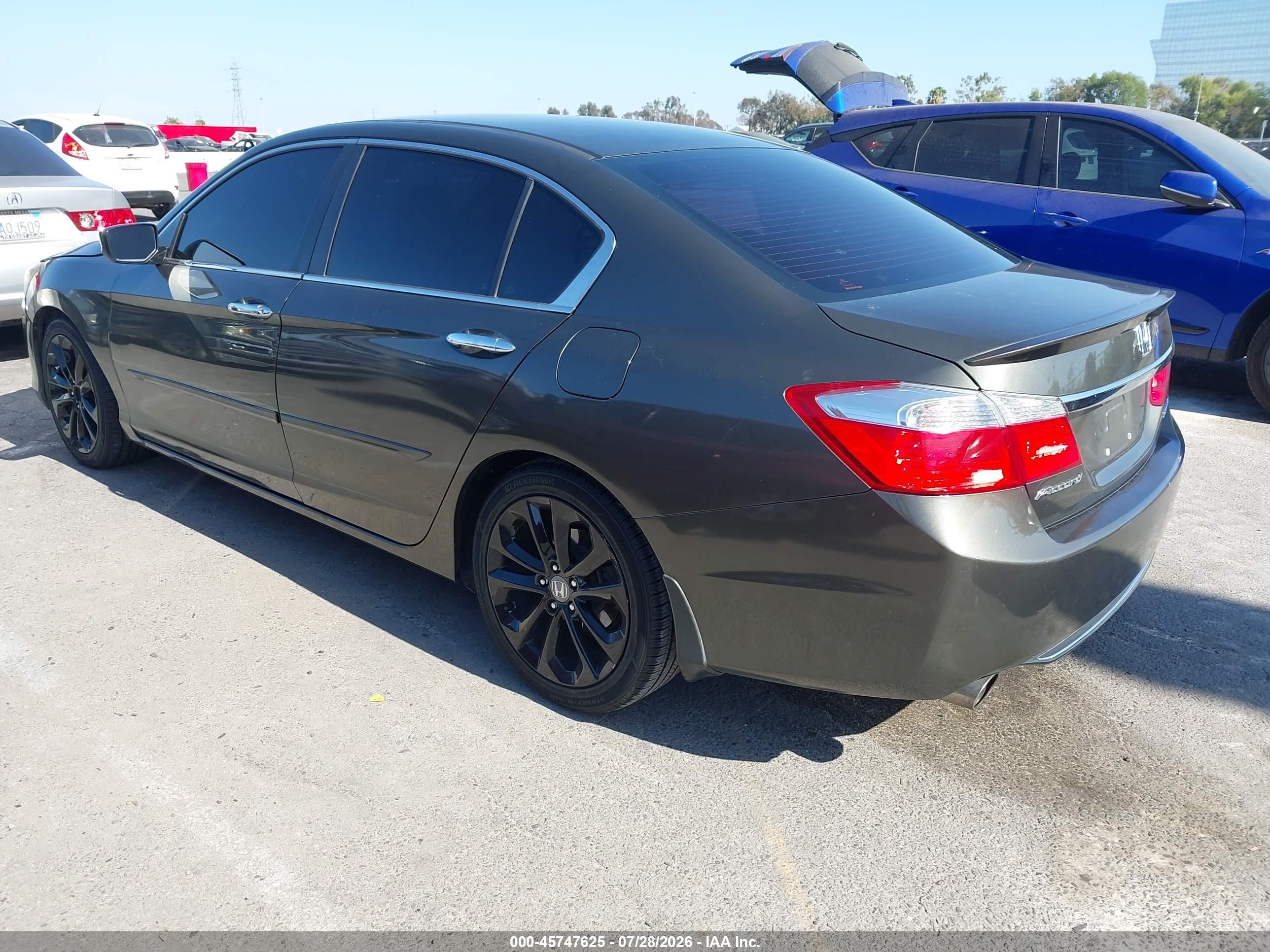 2013 Honda Accord Sport Dark Brown vin: 1HGCR2F52DA262492