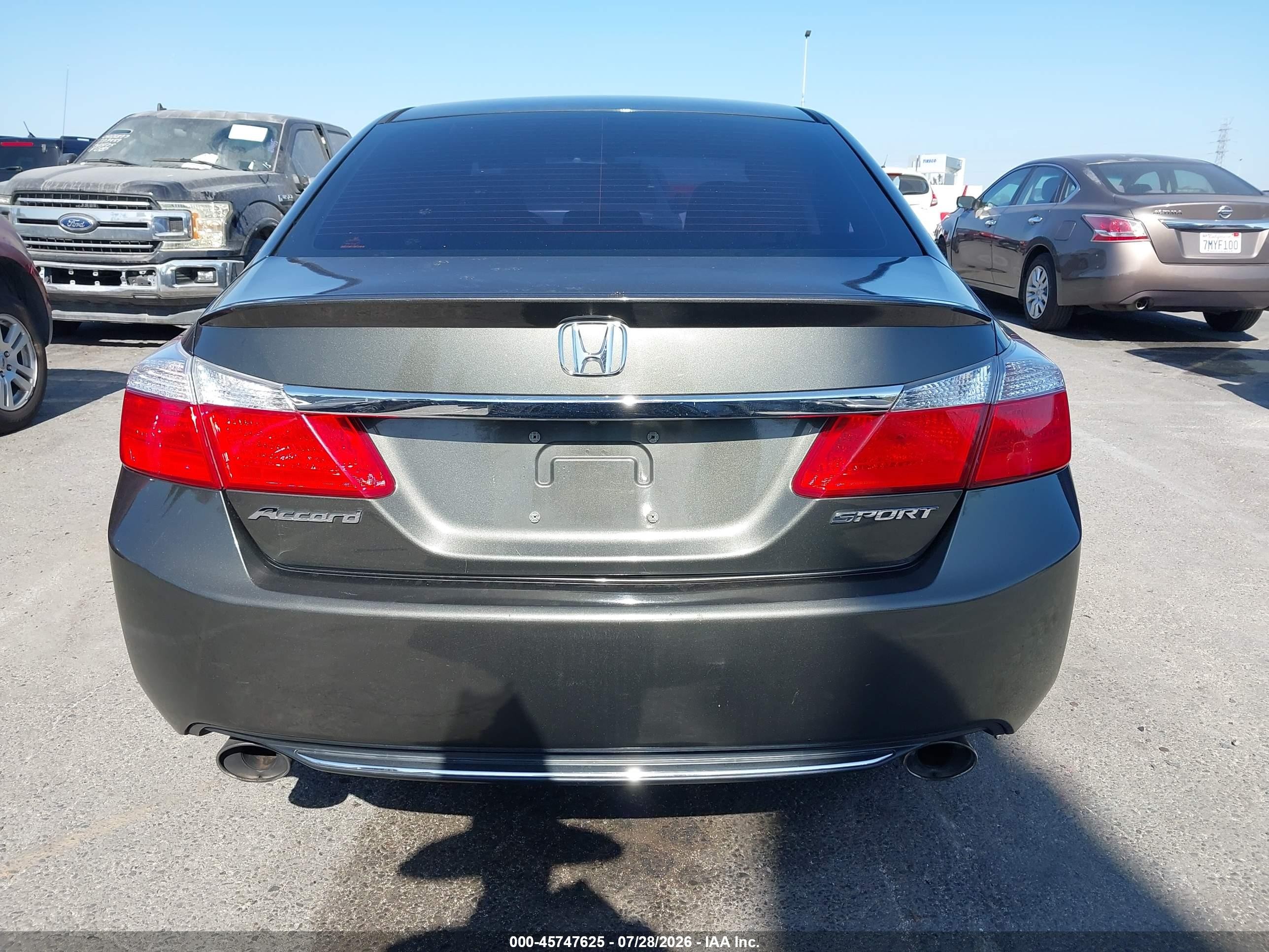 2013 Honda Accord Sport Dark Brown vin: 1HGCR2F52DA262492