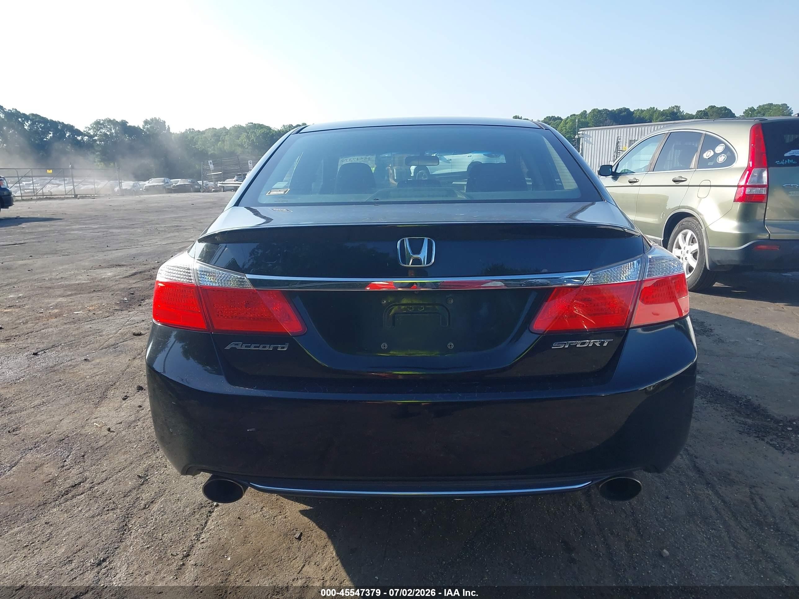 2013 Honda Accord Sport Black vin: 1HGCR2F52DA263397
