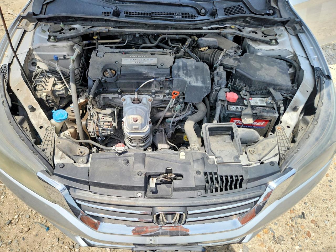 2013 Honda Accord Sport Silver vin: 1HGCR2F52DA266199