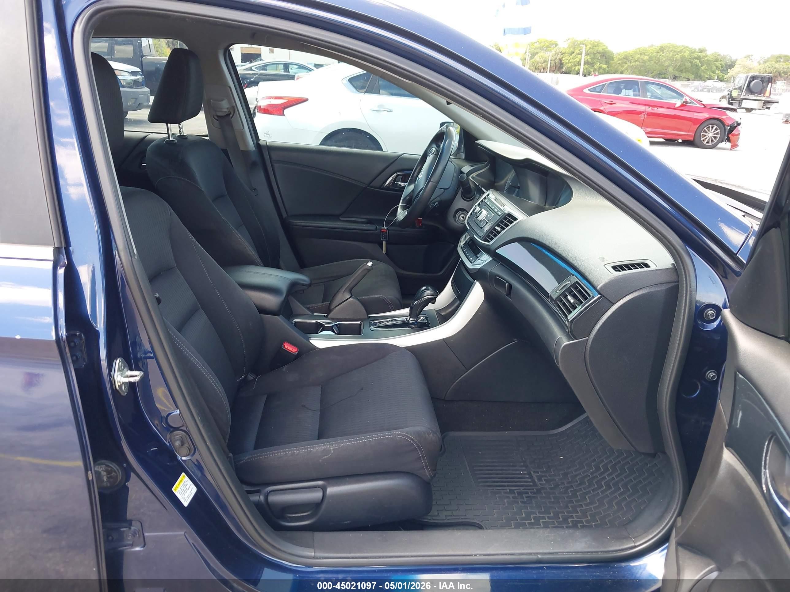 2013 Honda Accord Sport Dark Blue vin: 1HGCR2F52DA270186