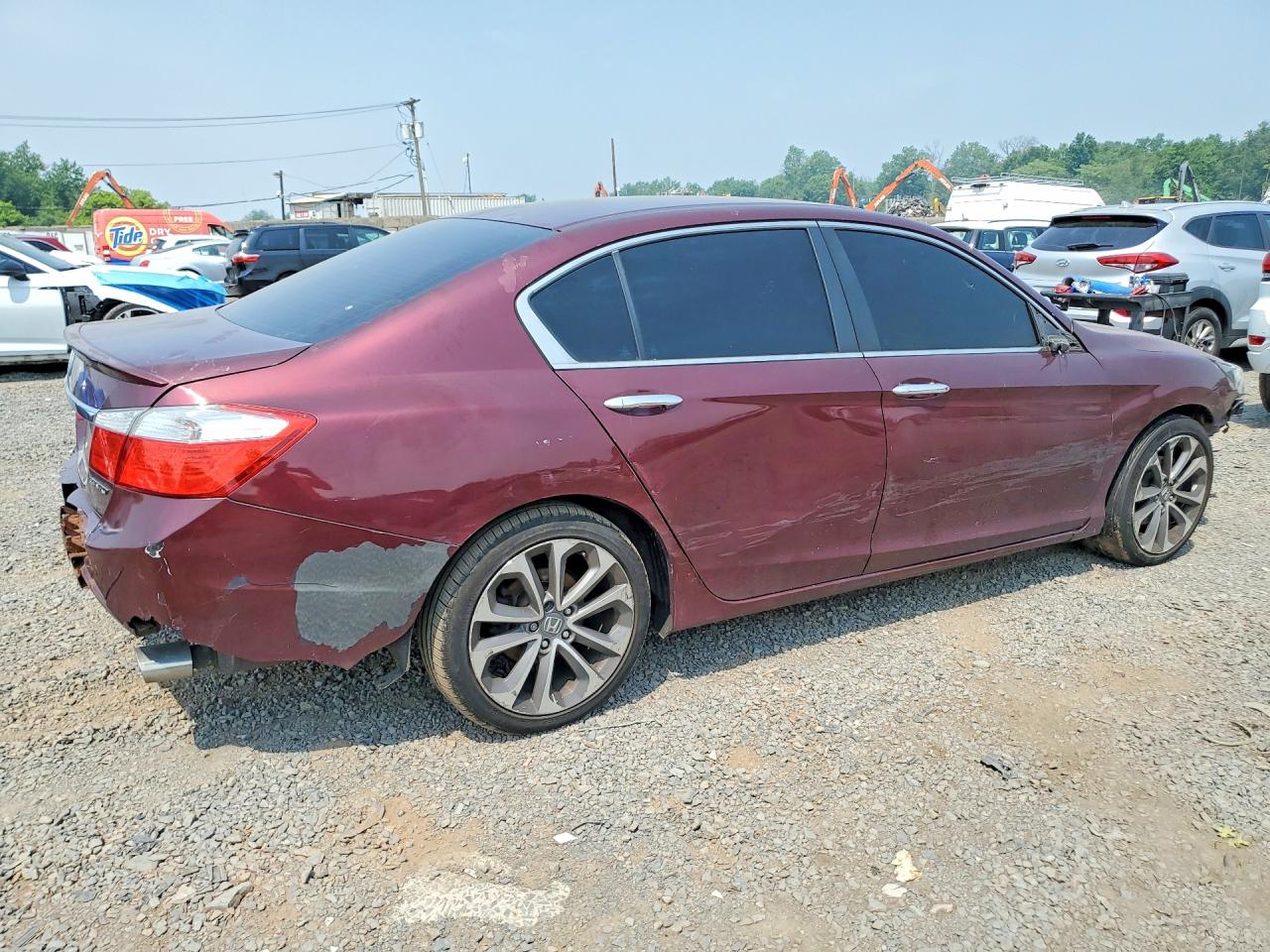 2013 Honda Accord Sport Purple vin: 1HGCR2F52DA276246