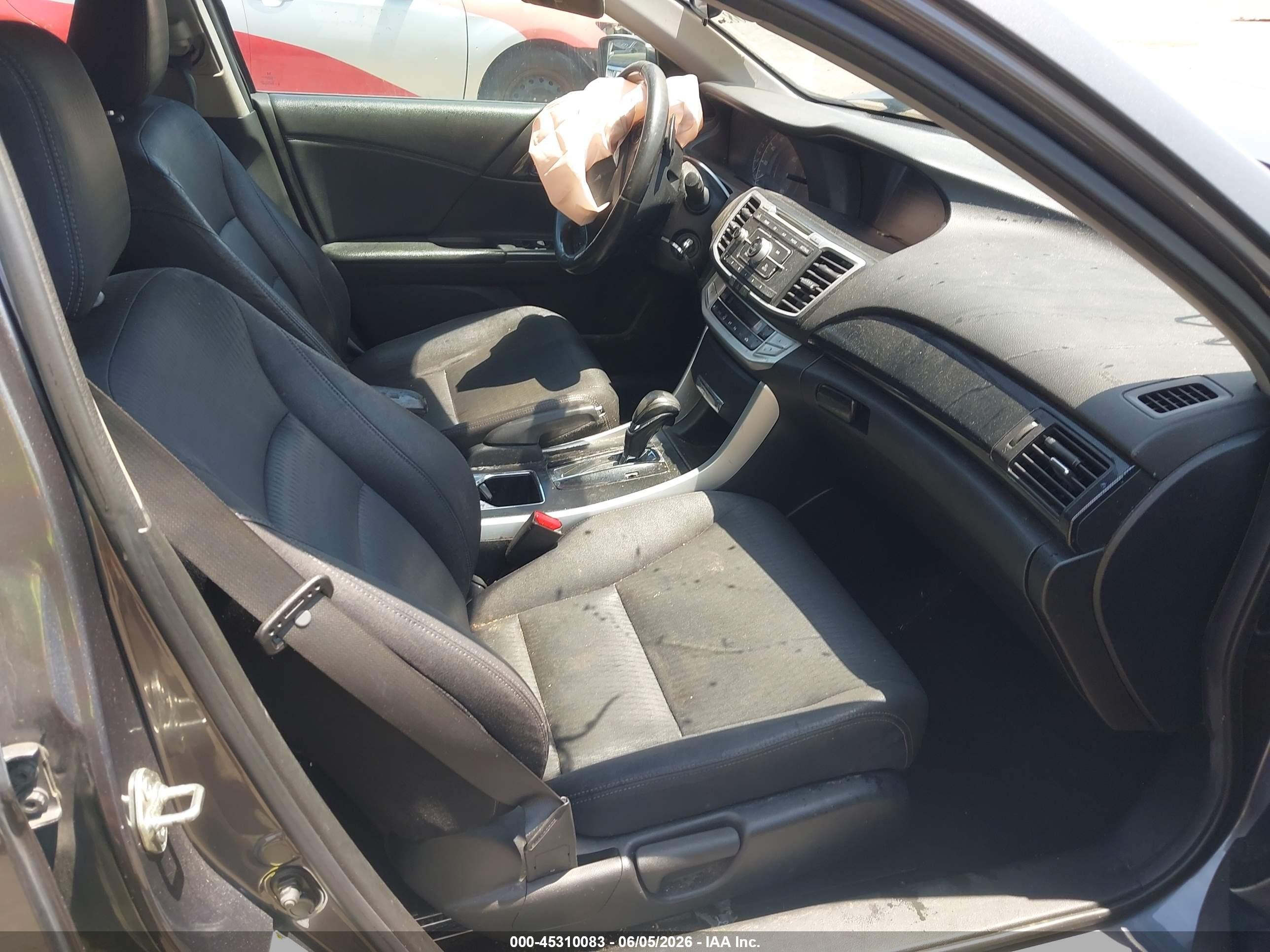2014 Honda Accord Sport Gray vin: 1HGCR2F52EA008508