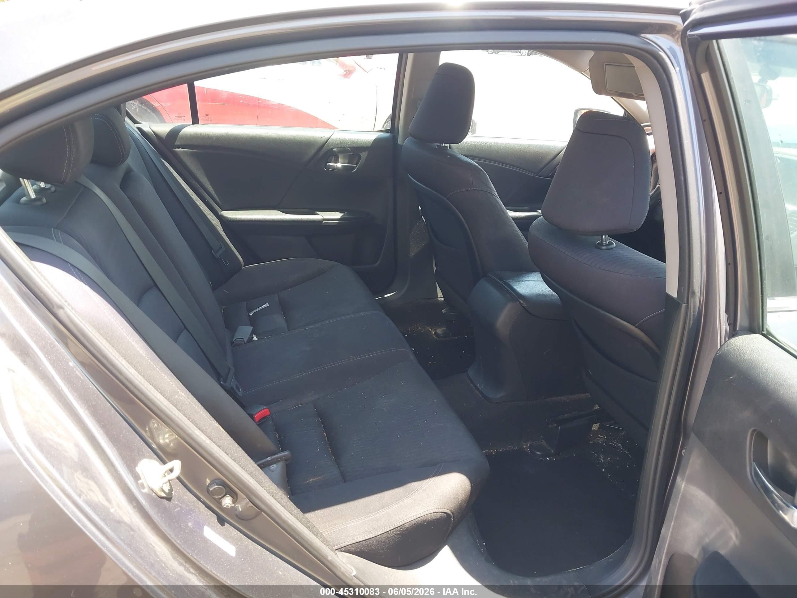 2014 Honda Accord Sport Gray vin: 1HGCR2F52EA008508