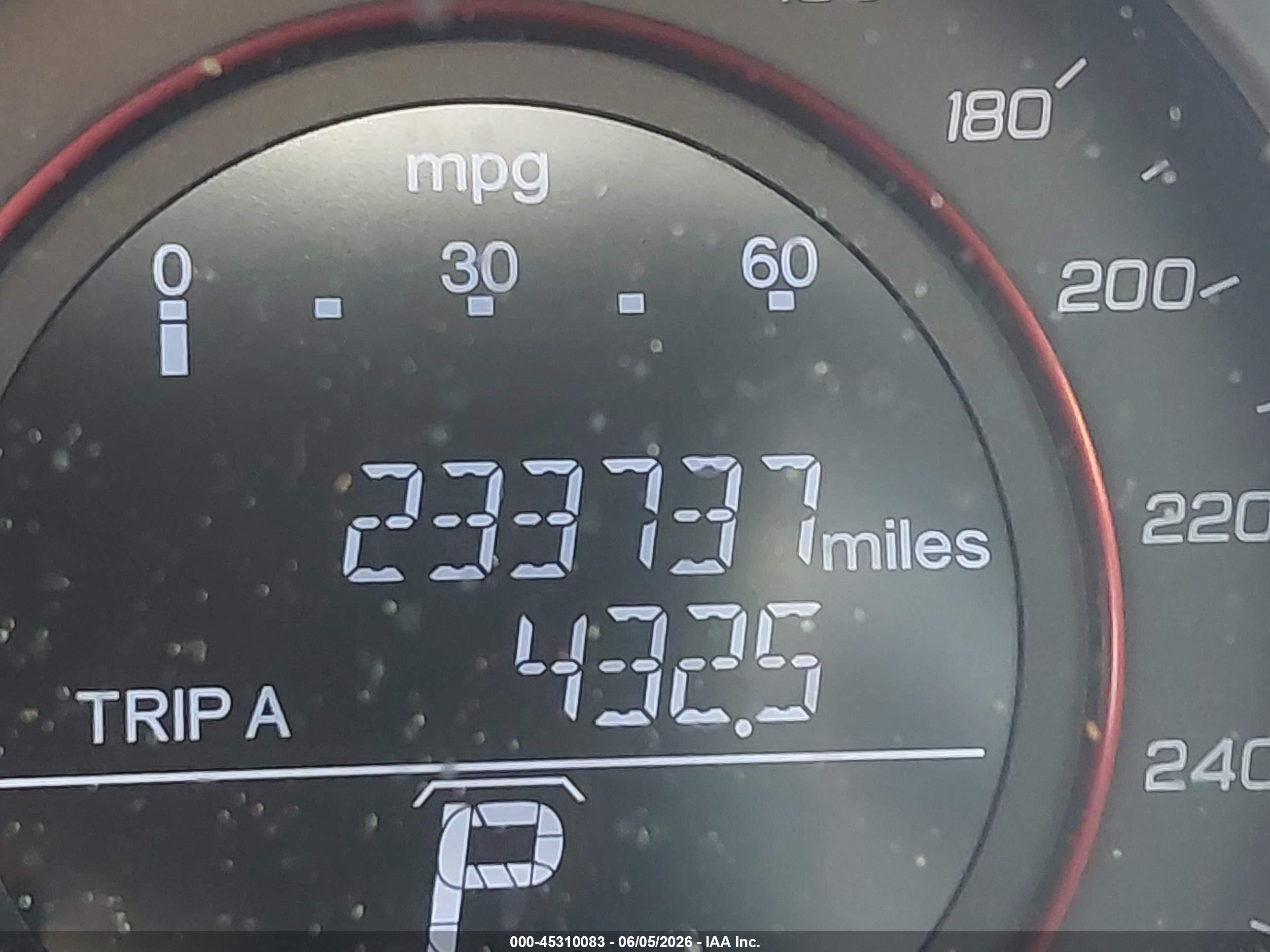 2014 Honda Accord Sport Gray vin: 1HGCR2F52EA008508