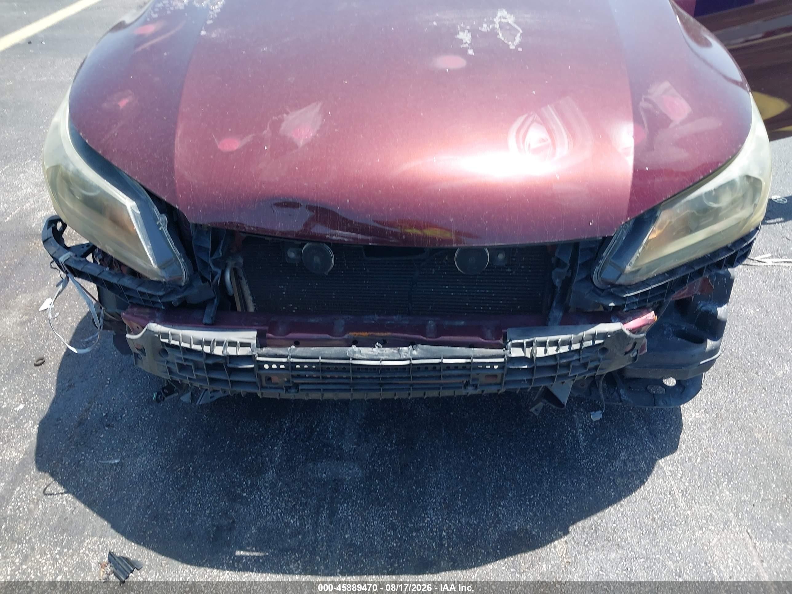 2014 Honda Accord Sport Red vin: 1HGCR2F52EA014633