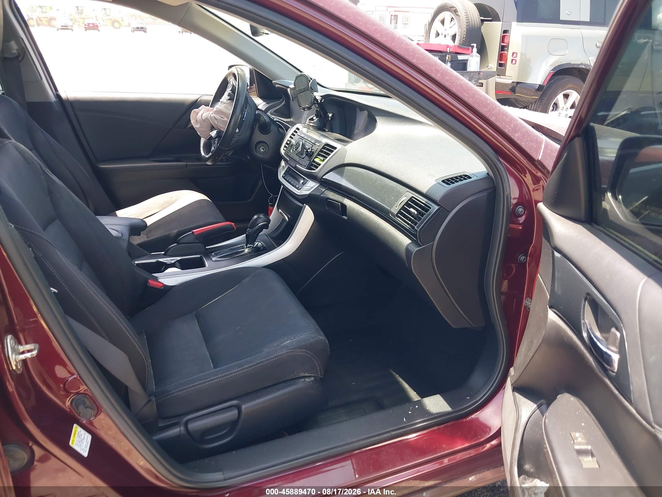 2014 Honda Accord Sport Red vin: 1HGCR2F52EA014633