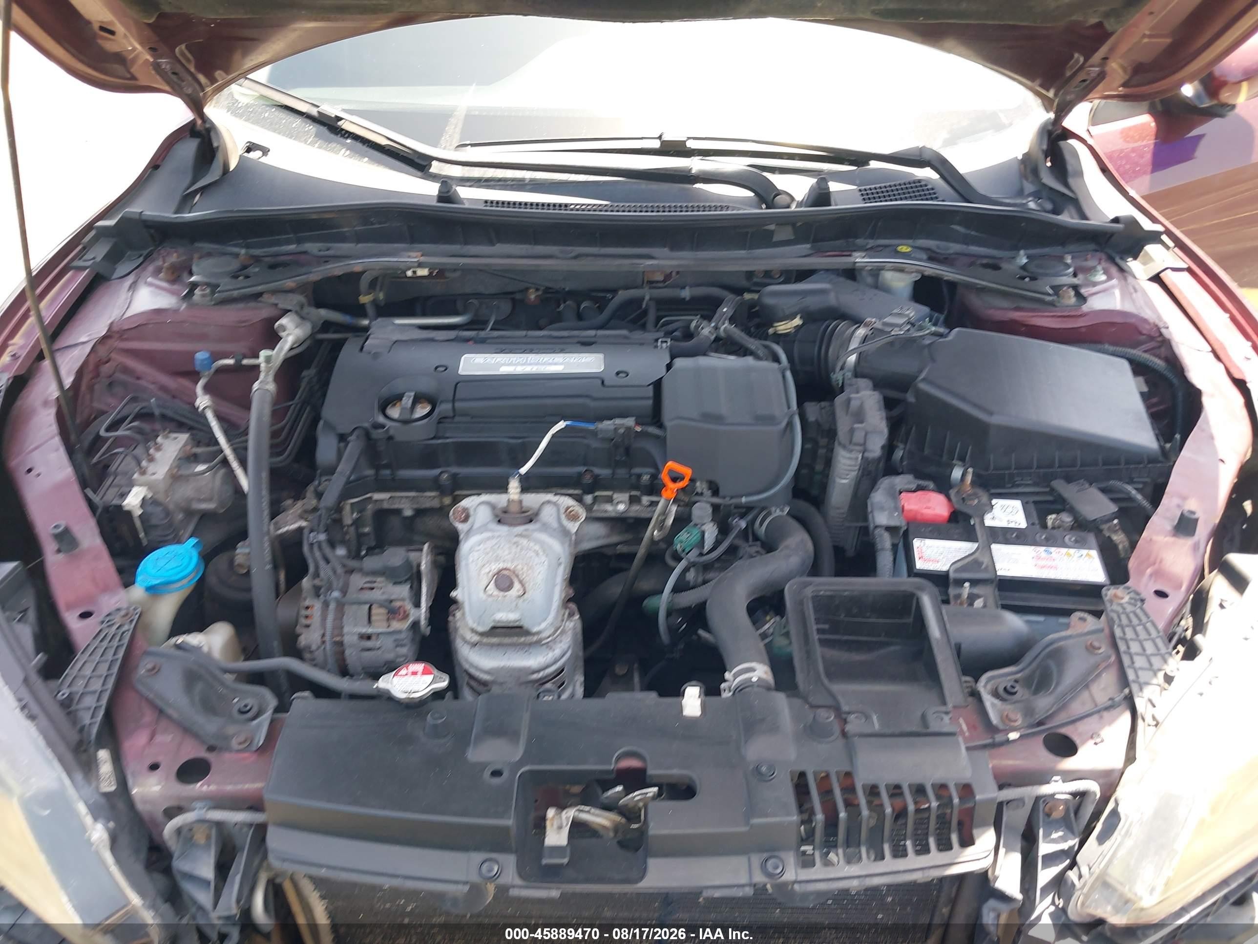 2014 Honda Accord Sport Red vin: 1HGCR2F52EA014633