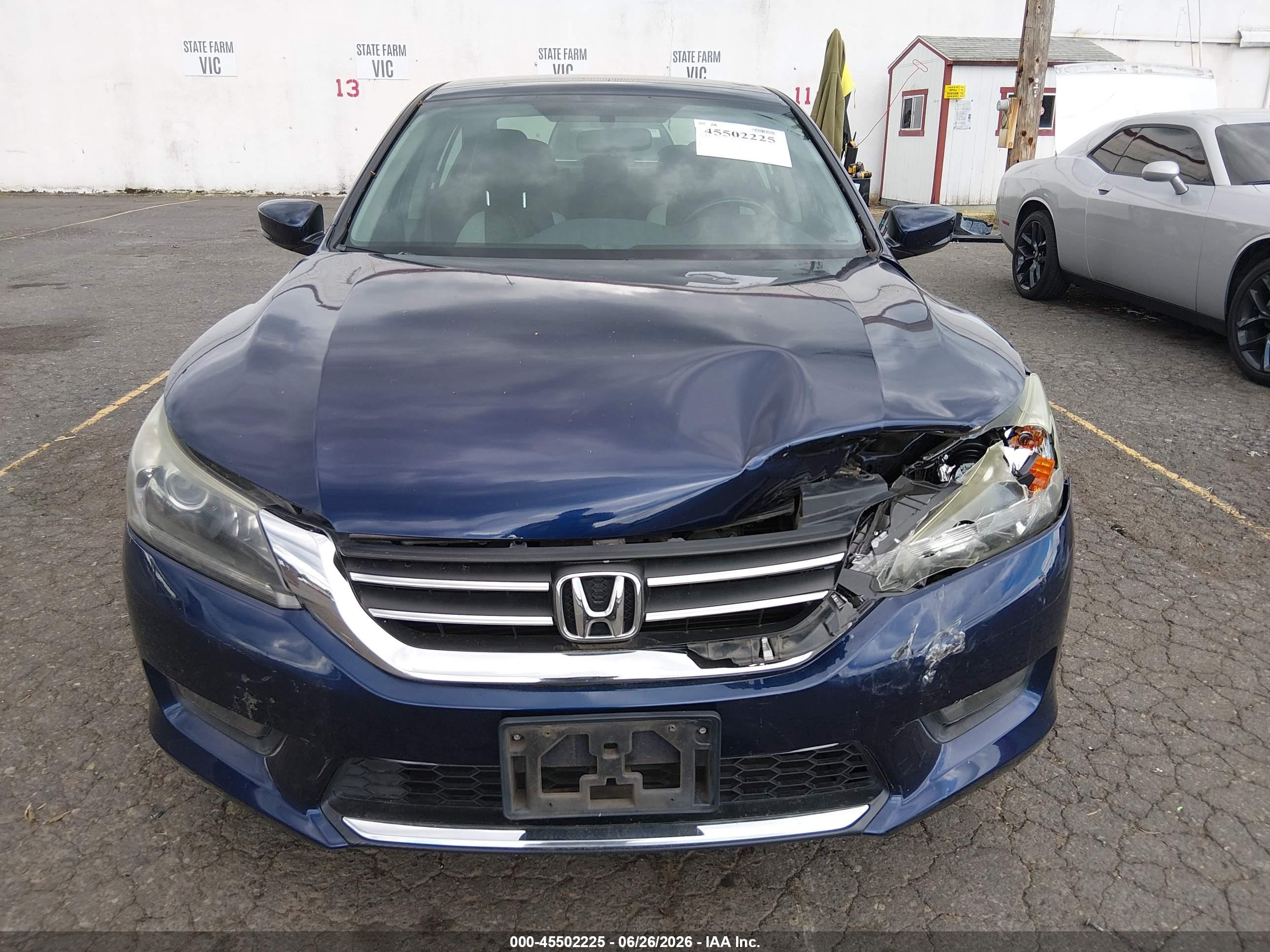 2014 Honda Accord Sport Blue vin: 1HGCR2F52EA017080