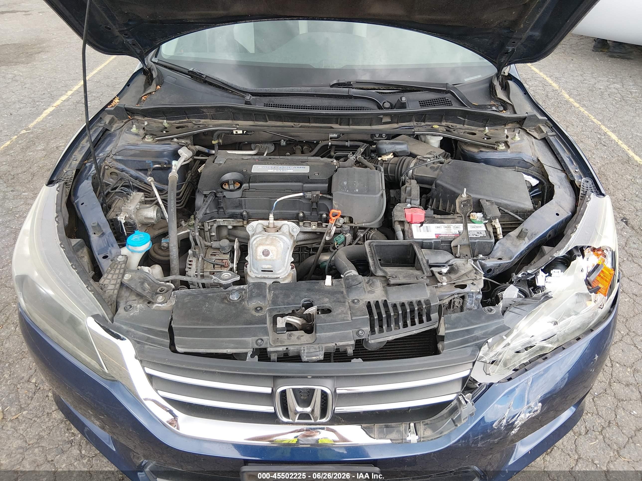 2014 Honda Accord Sport Blue vin: 1HGCR2F52EA017080
