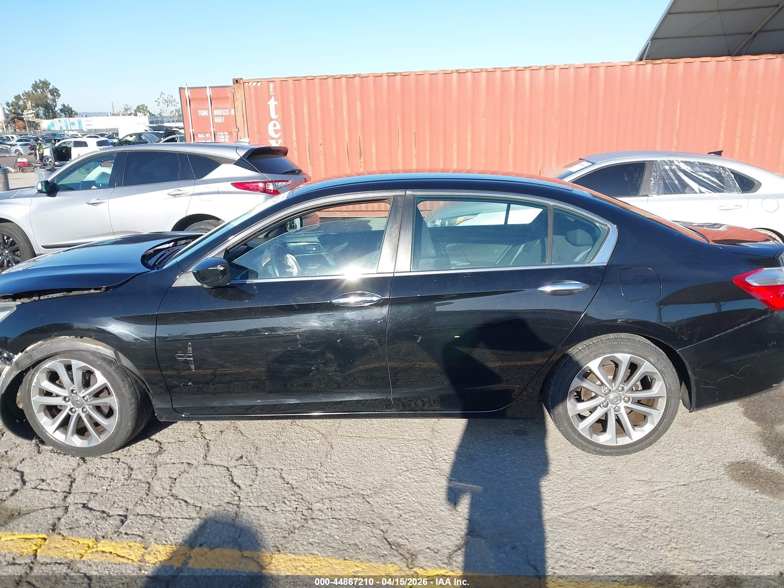 2014 Honda Accord Sport Black vin: 1HGCR2F52EA037815