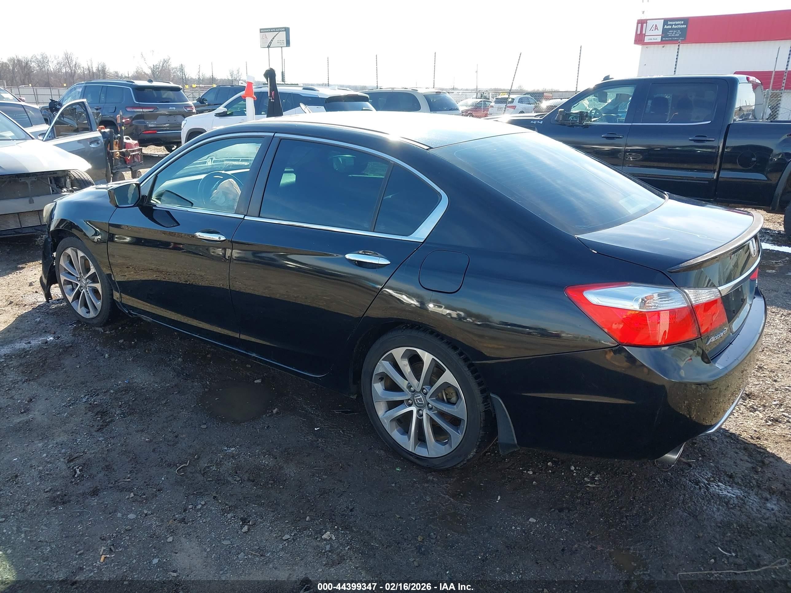 2014 Honda Accord Sport Black vin: 1HGCR2F52EA066425