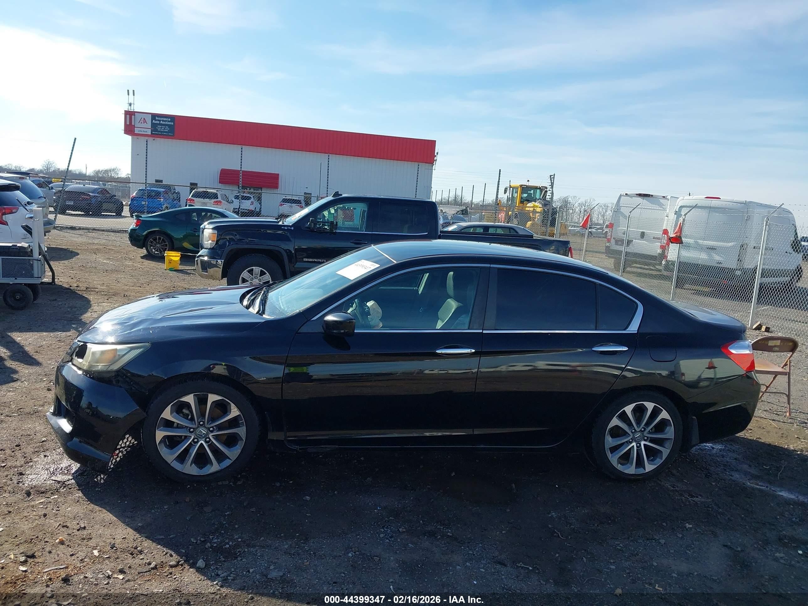 2014 Honda Accord Sport Black vin: 1HGCR2F52EA066425
