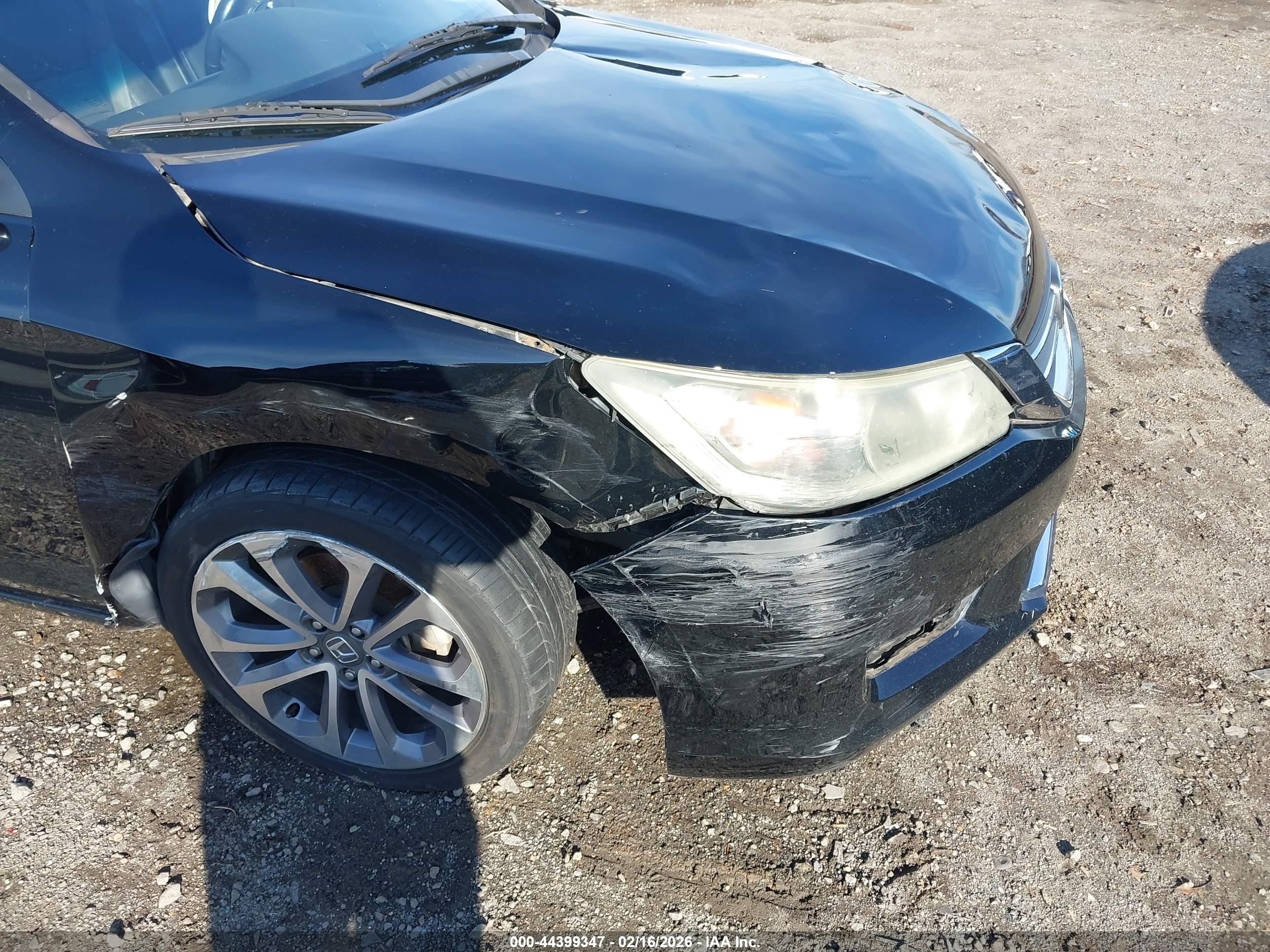 2014 Honda Accord Sport Black vin: 1HGCR2F52EA066425