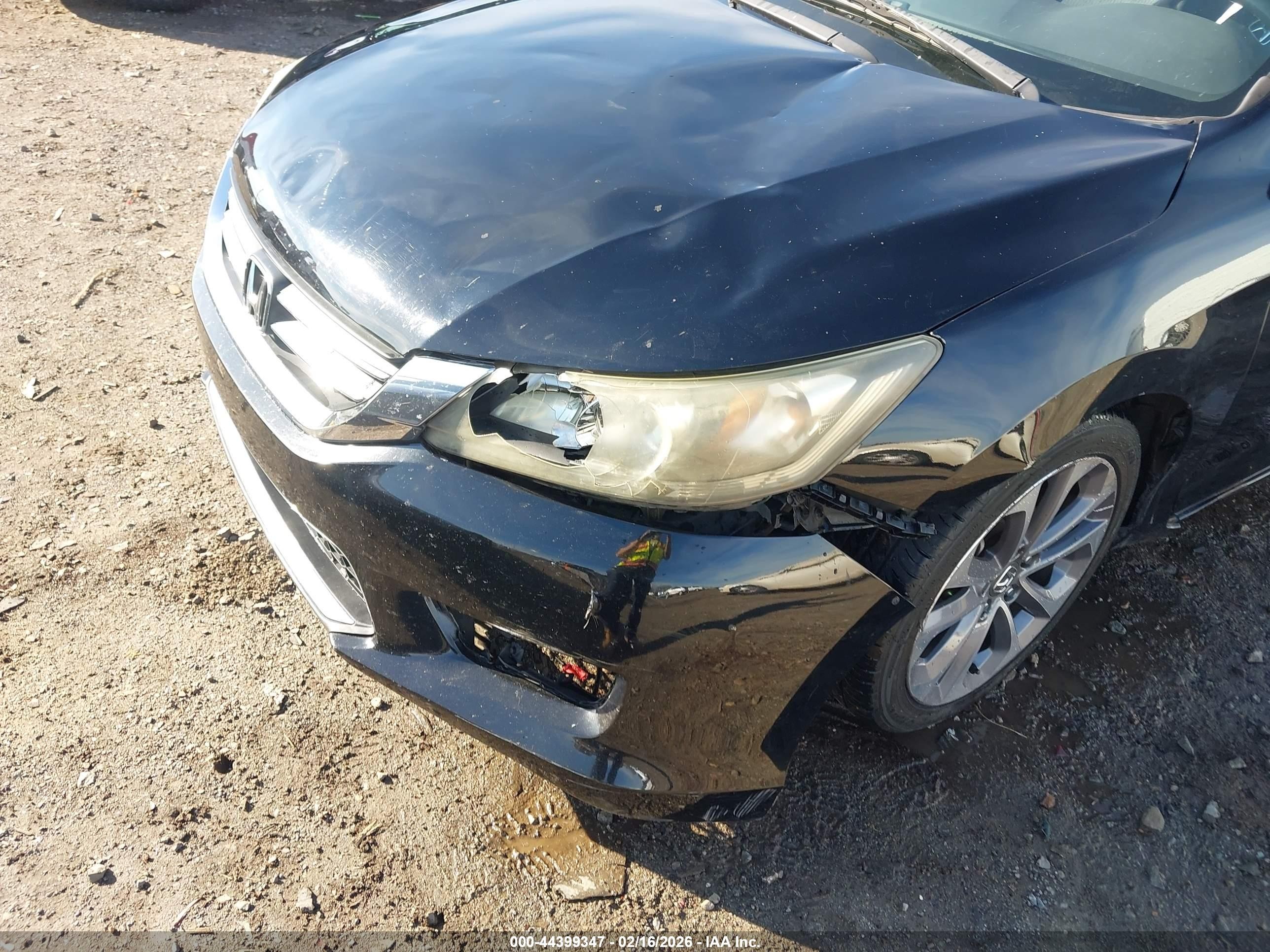 2014 Honda Accord Sport Black vin: 1HGCR2F52EA066425