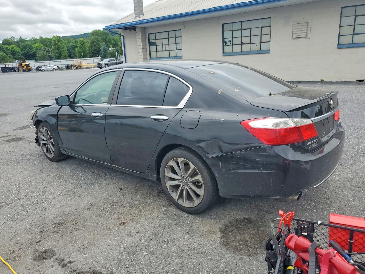 2014 Honda Accord Sport Black vin: 1HGCR2F52EA076985