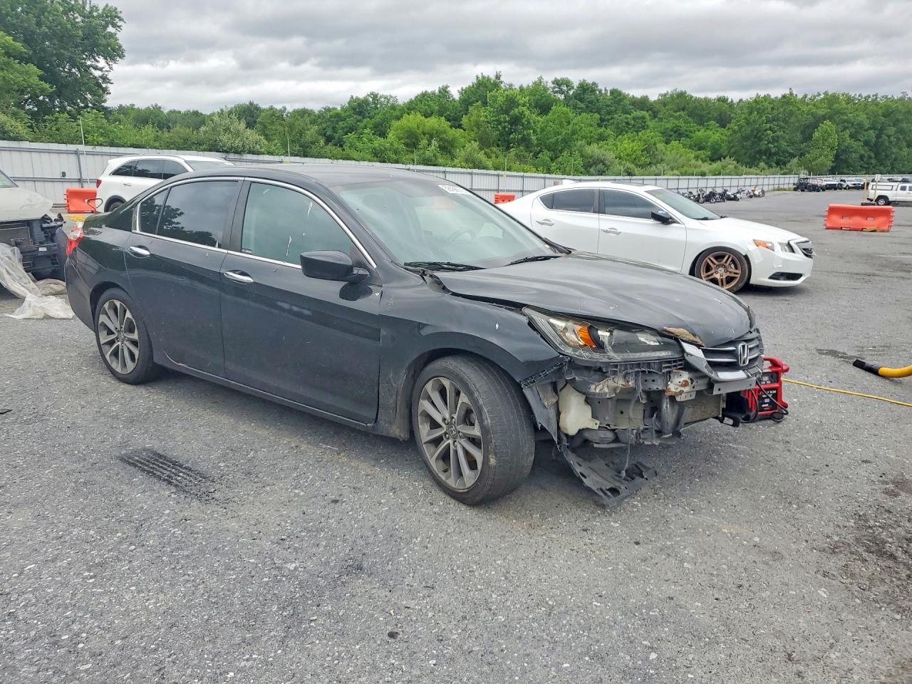 2014 Honda Accord Sport Black vin: 1HGCR2F52EA076985