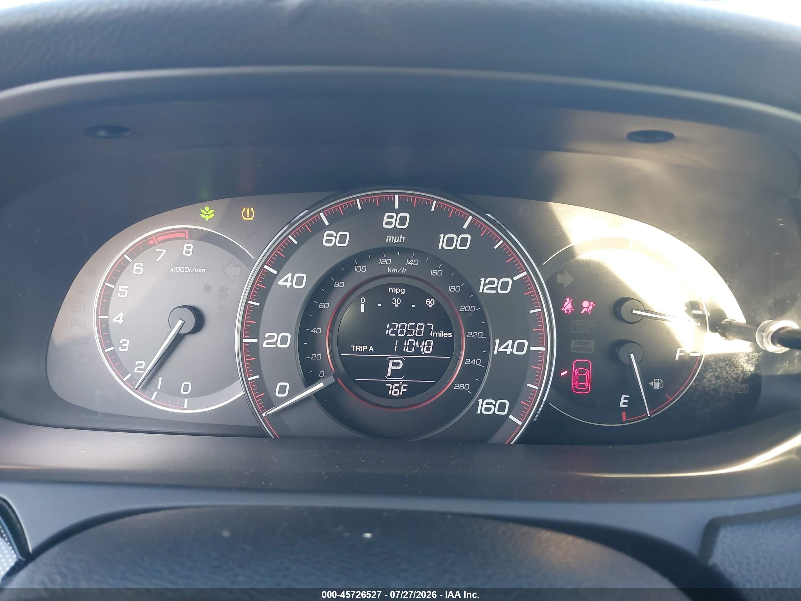 2014 Honda Accord Sport Коричневый vin: 1HGCR2F52EA080230