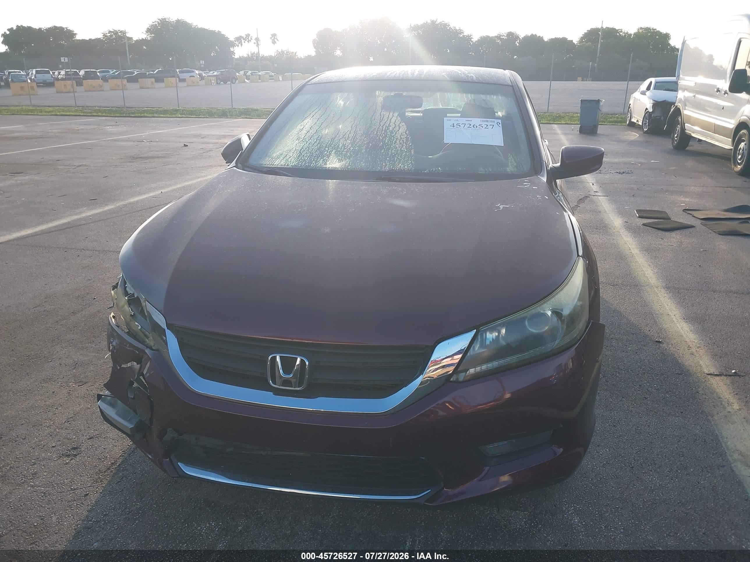 2014 Honda Accord Sport Коричневый vin: 1HGCR2F52EA080230