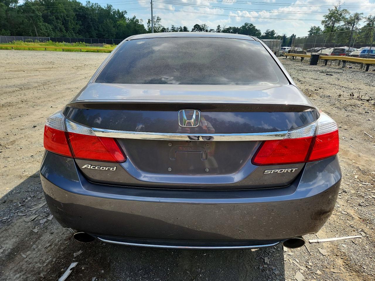 2014 Honda Accord Sport Gray vin: 1HGCR2F52EA091888