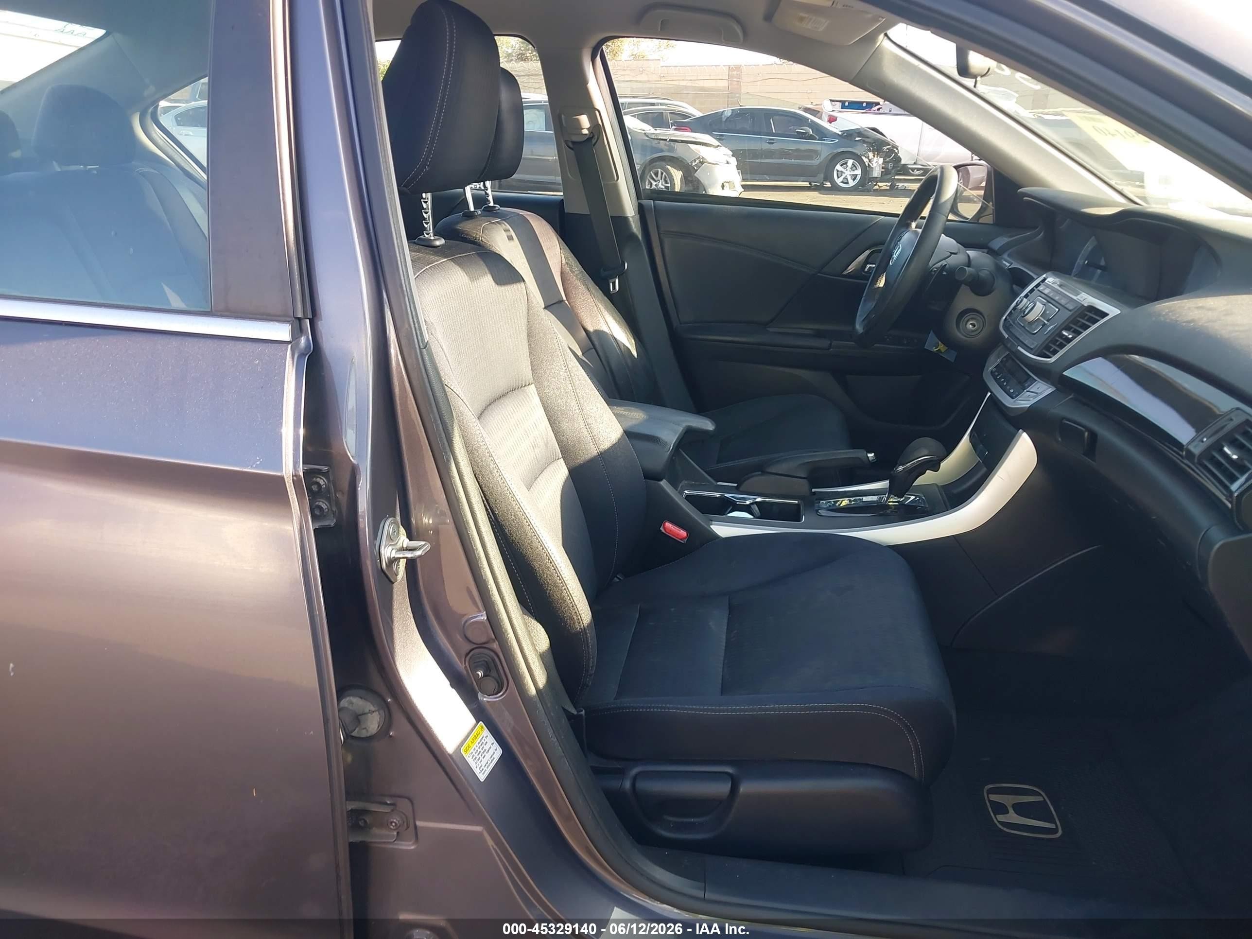 2014 Honda Accord Sport Gray vin: 1HGCR2F52EA133329