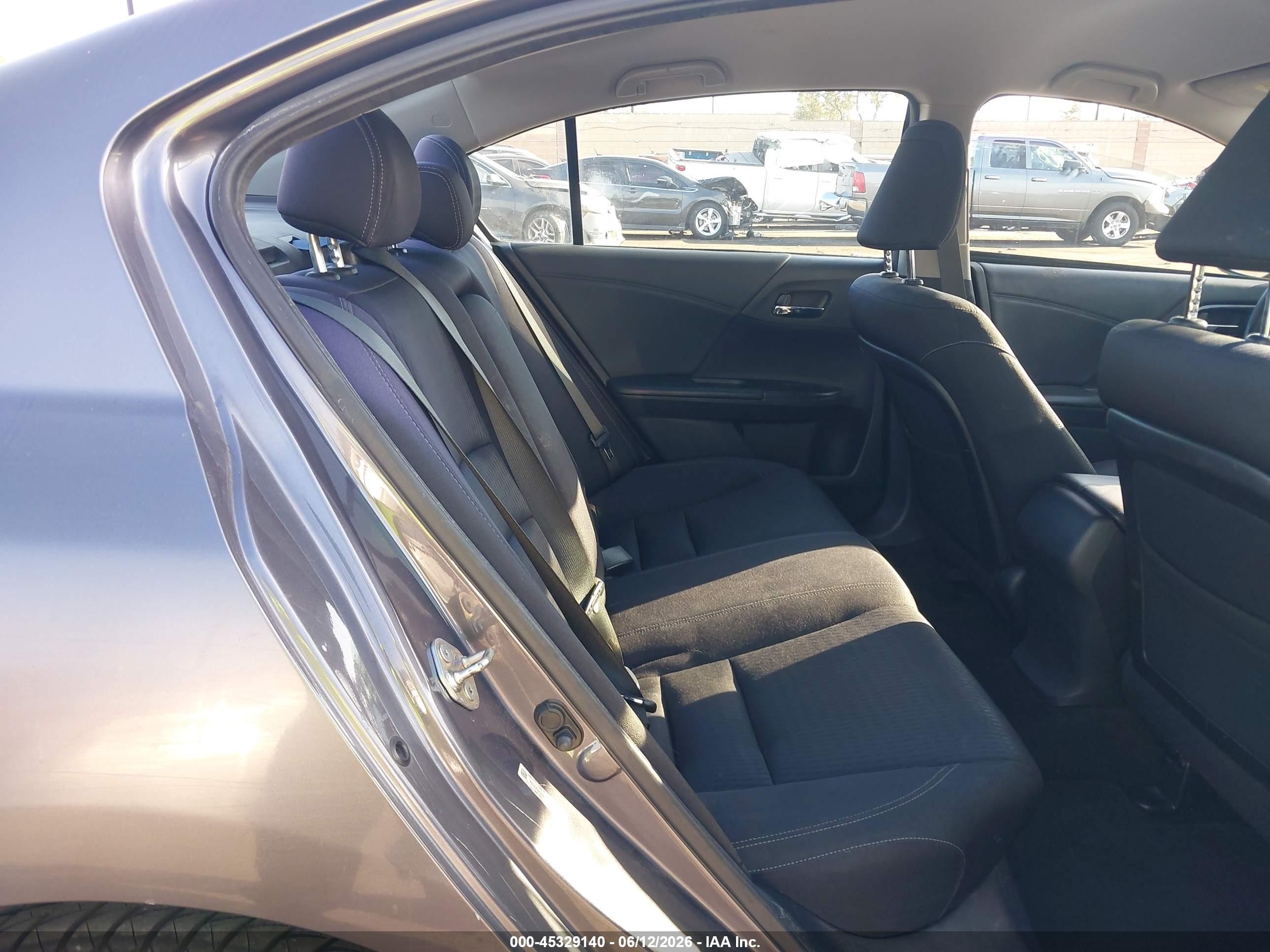 2014 Honda Accord Sport Gray vin: 1HGCR2F52EA133329