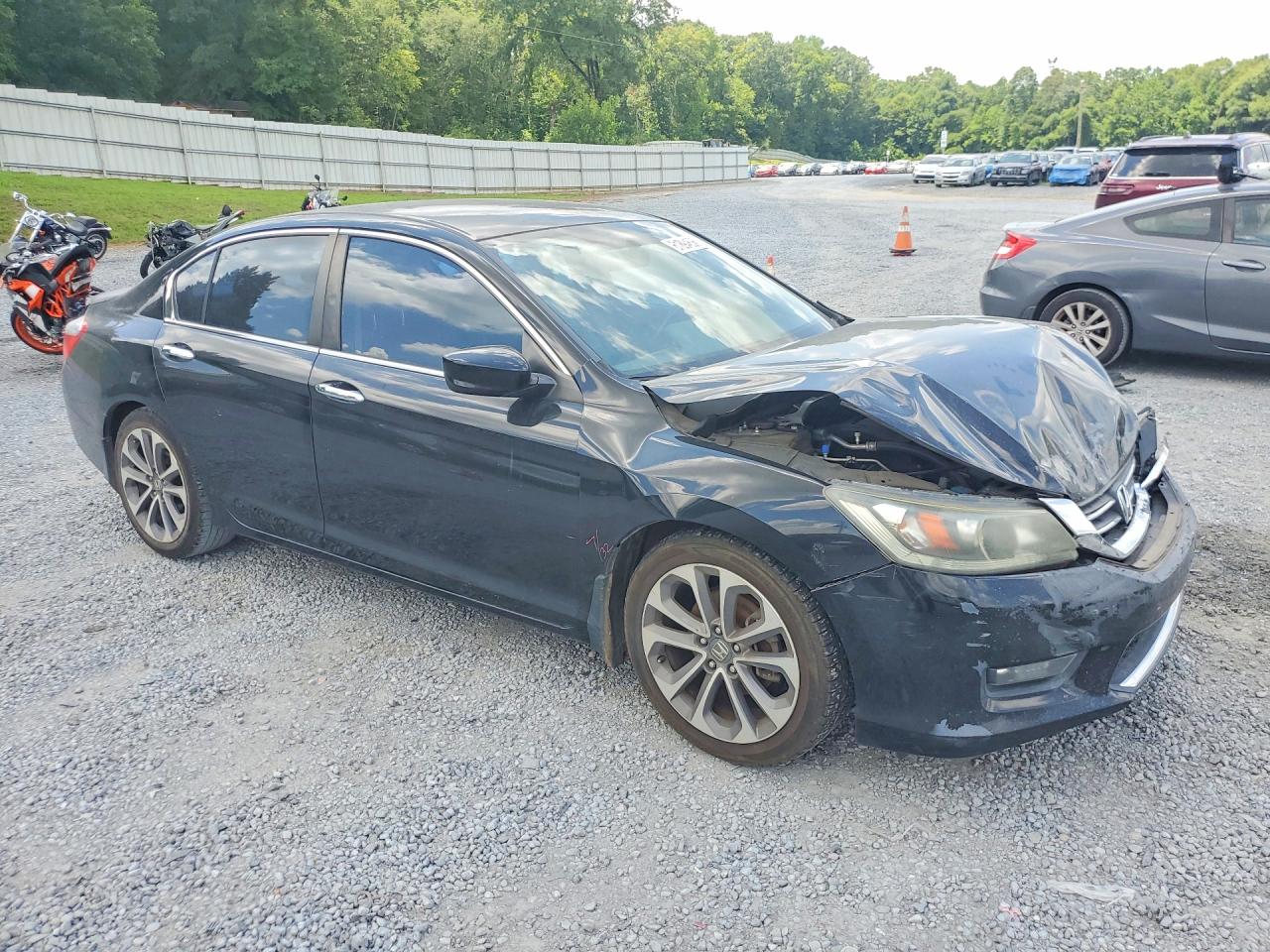2014 Honda Accord Sport Black vin: 1HGCR2F52EA167268