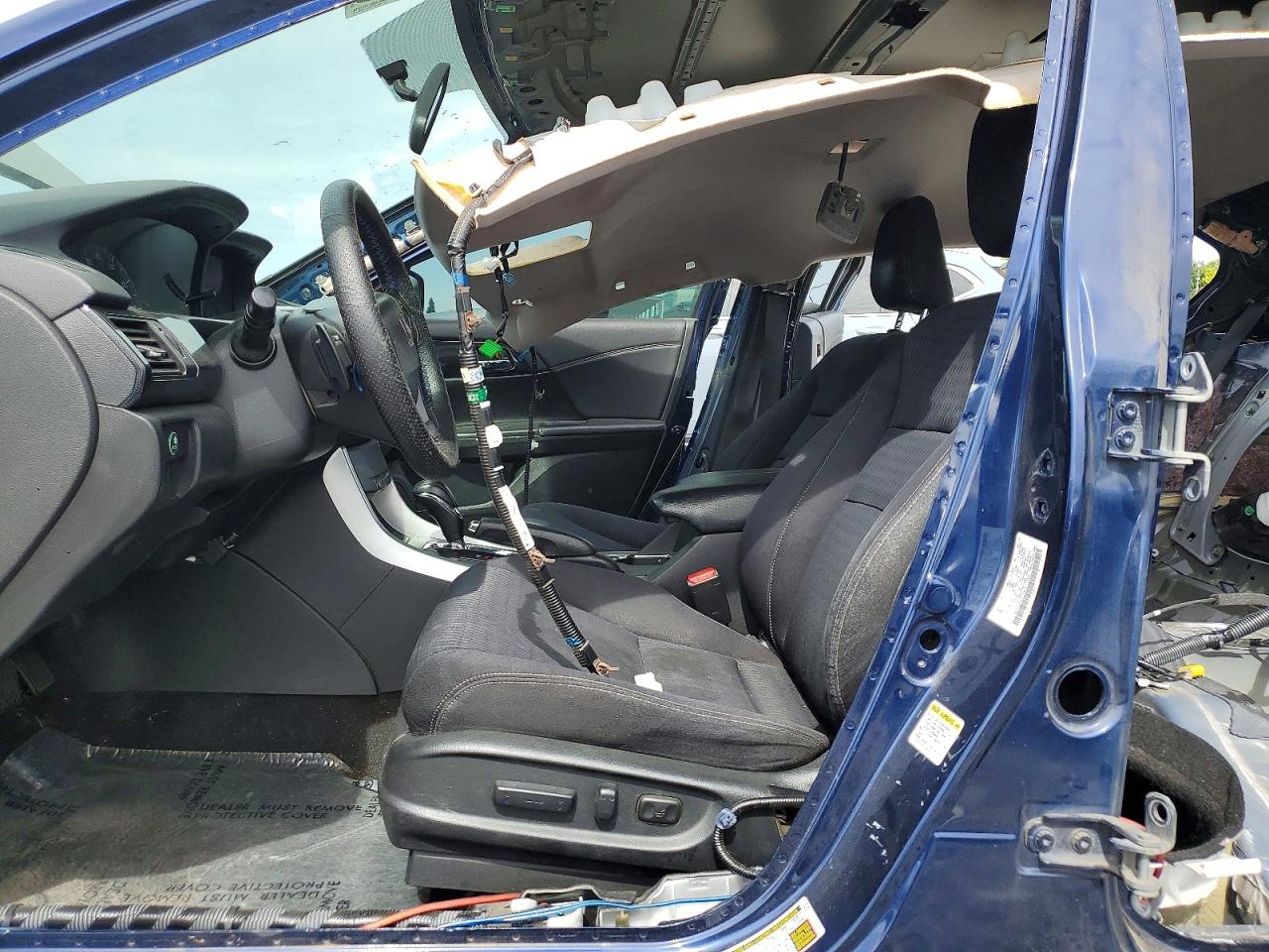 2014 Honda Accord Sport Blue vin: 1HGCR2F52EA215075