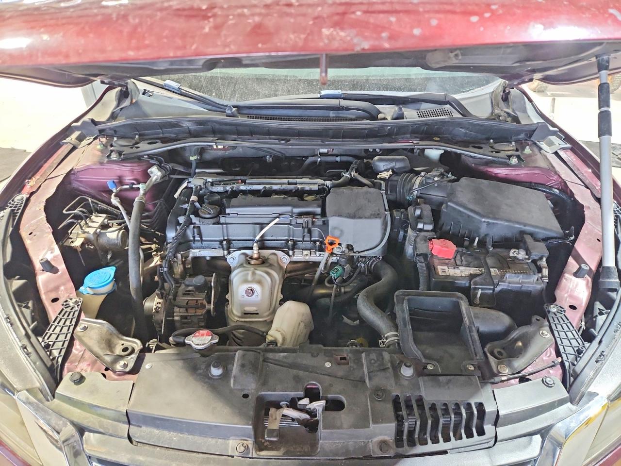 2014 Honda Accord Sport Burgundy vin: 1HGCR2F52EA244334
