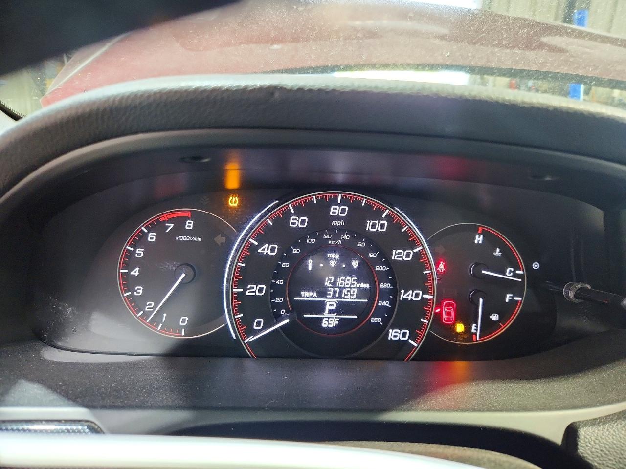 2014 Honda Accord Sport Burgundy vin: 1HGCR2F52EA244334