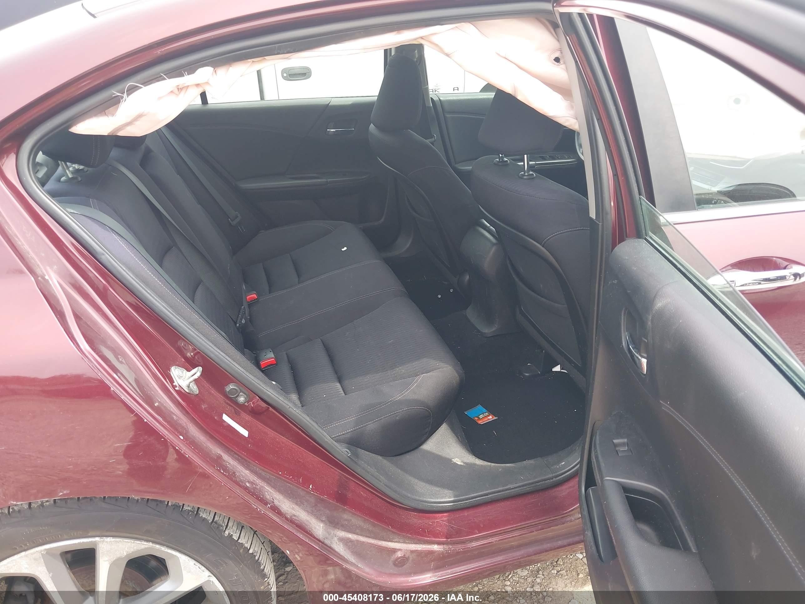 2014 Honda Accord Sport Maroon vin: 1HGCR2F52EA252871